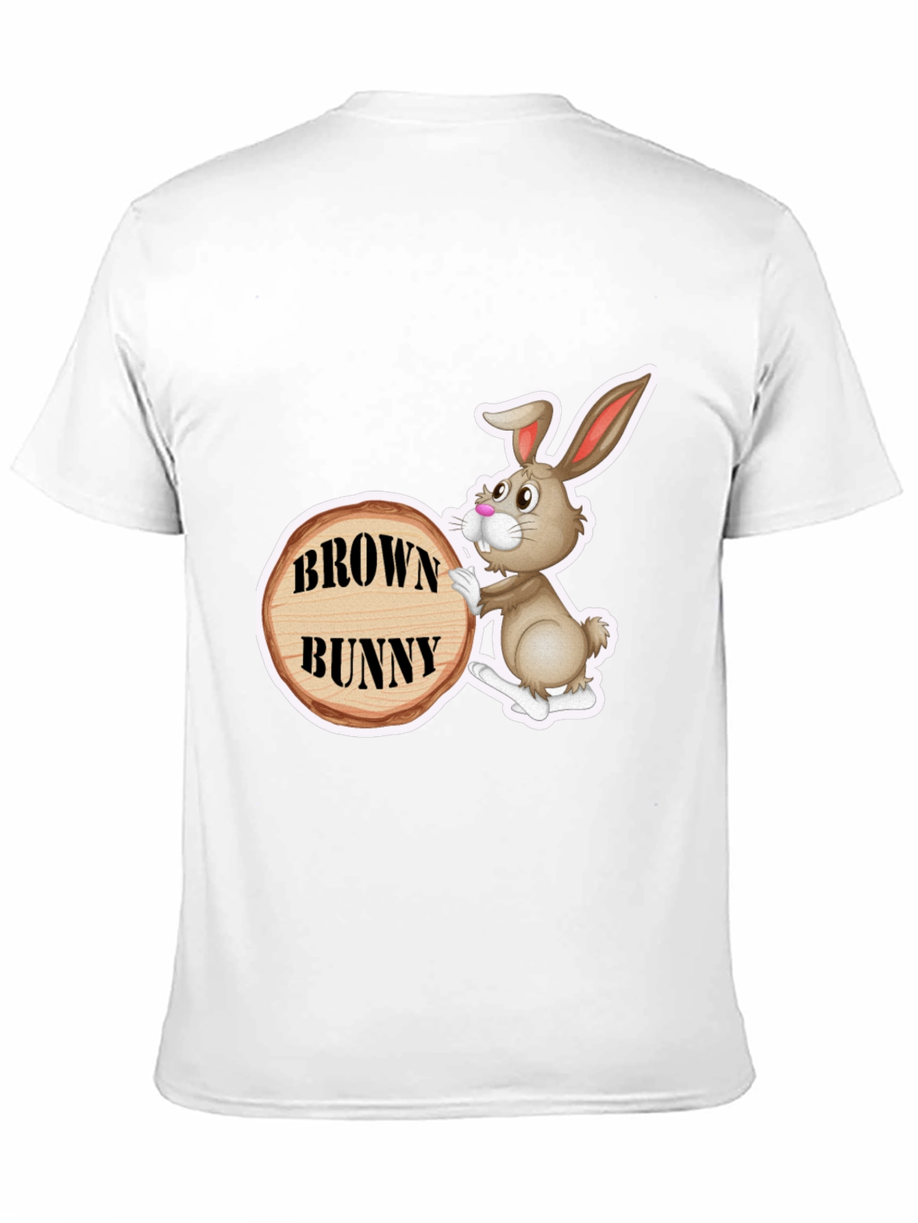 Brown Bunny Graphic T-Shirt - Unisex