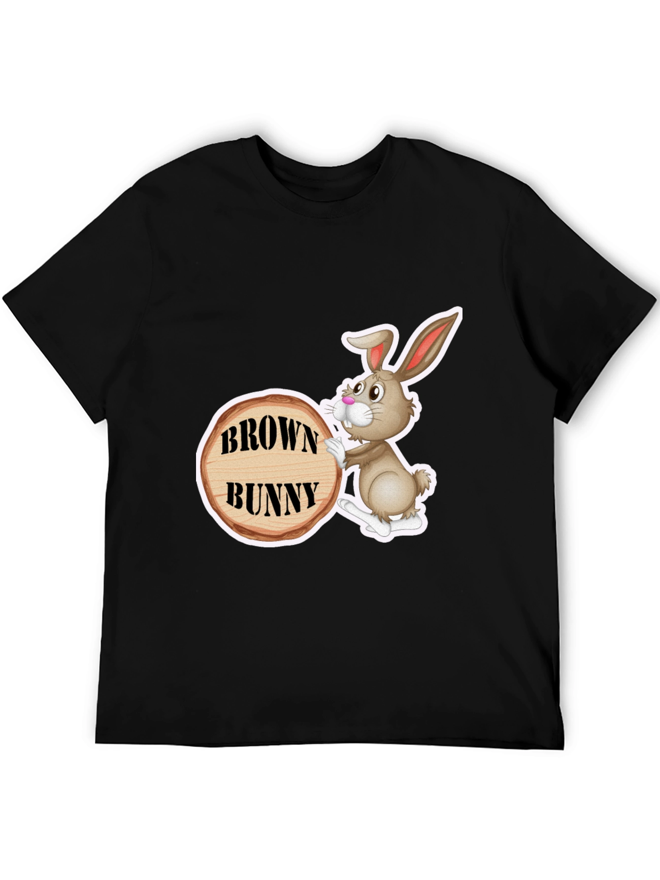 Brown Bunny Graphic T-Shirt - Unisex