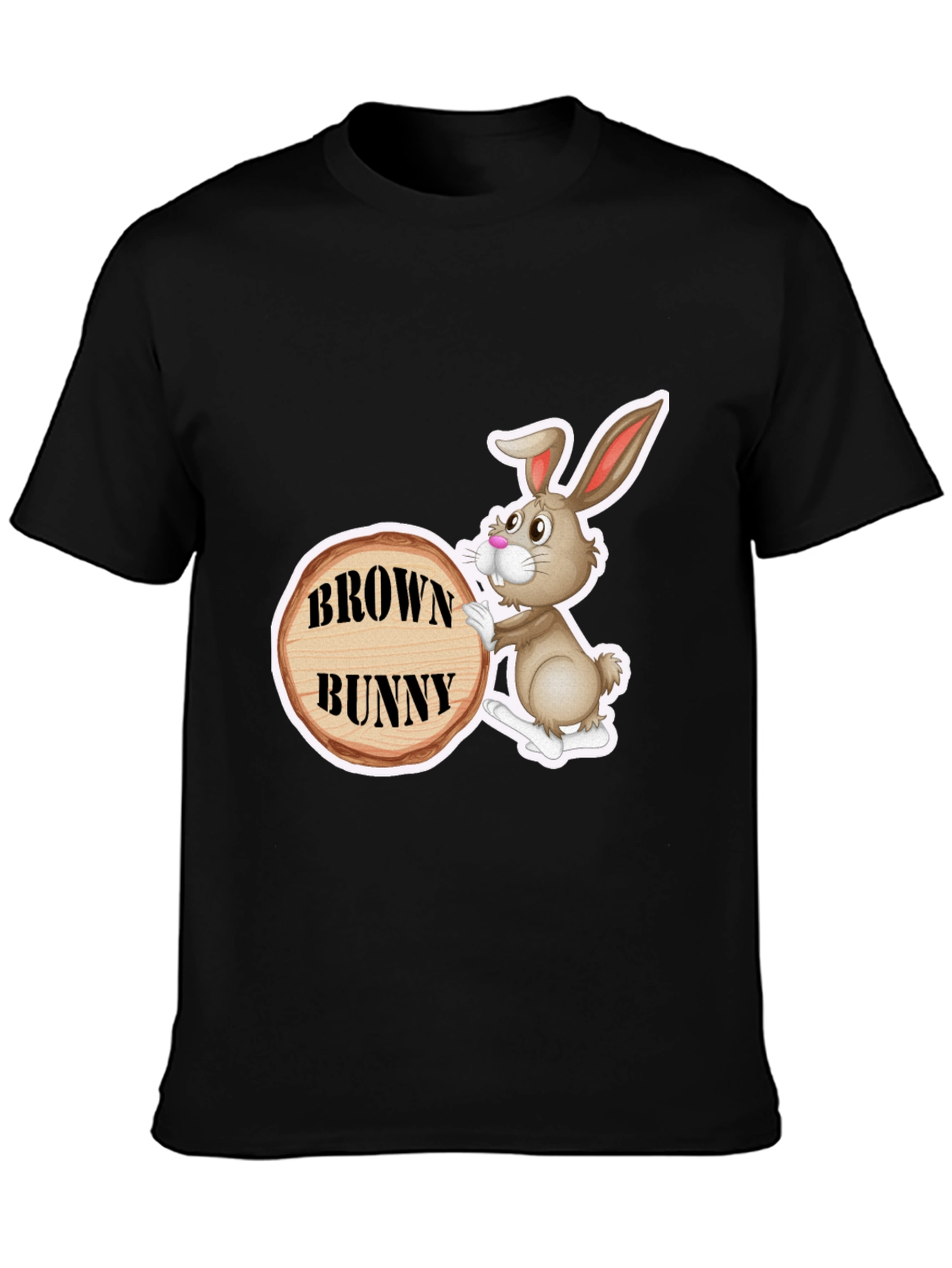 Brown Bunny Graphic T-Shirt - Unisex
