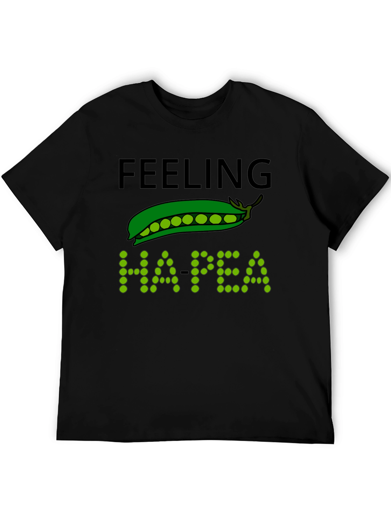 Feeling Ha-pea T-Shirt Funny Pun Tee