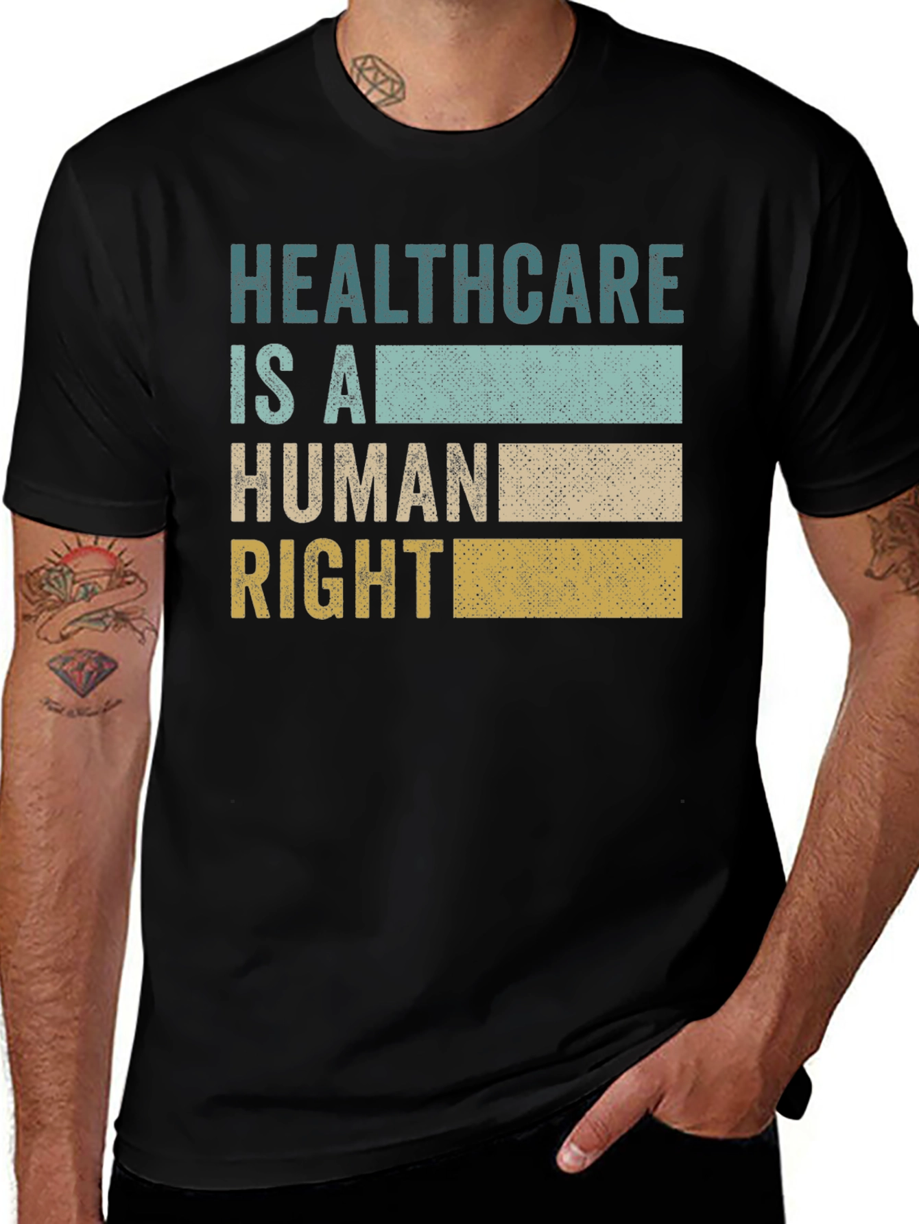 Healthcare Is A Human Right Graphic Tee