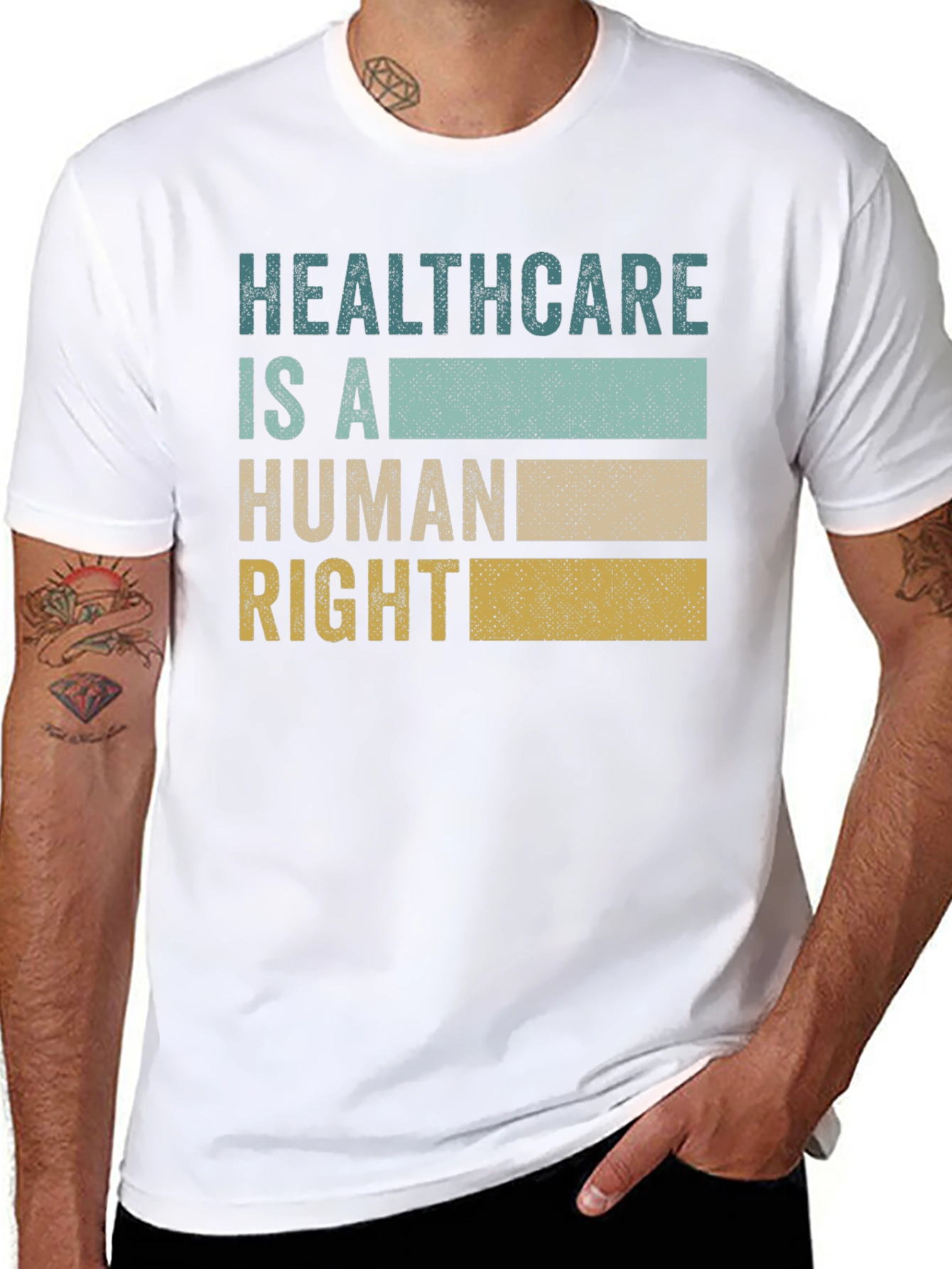 Healthcare Is A Human Right Graphic Tee
