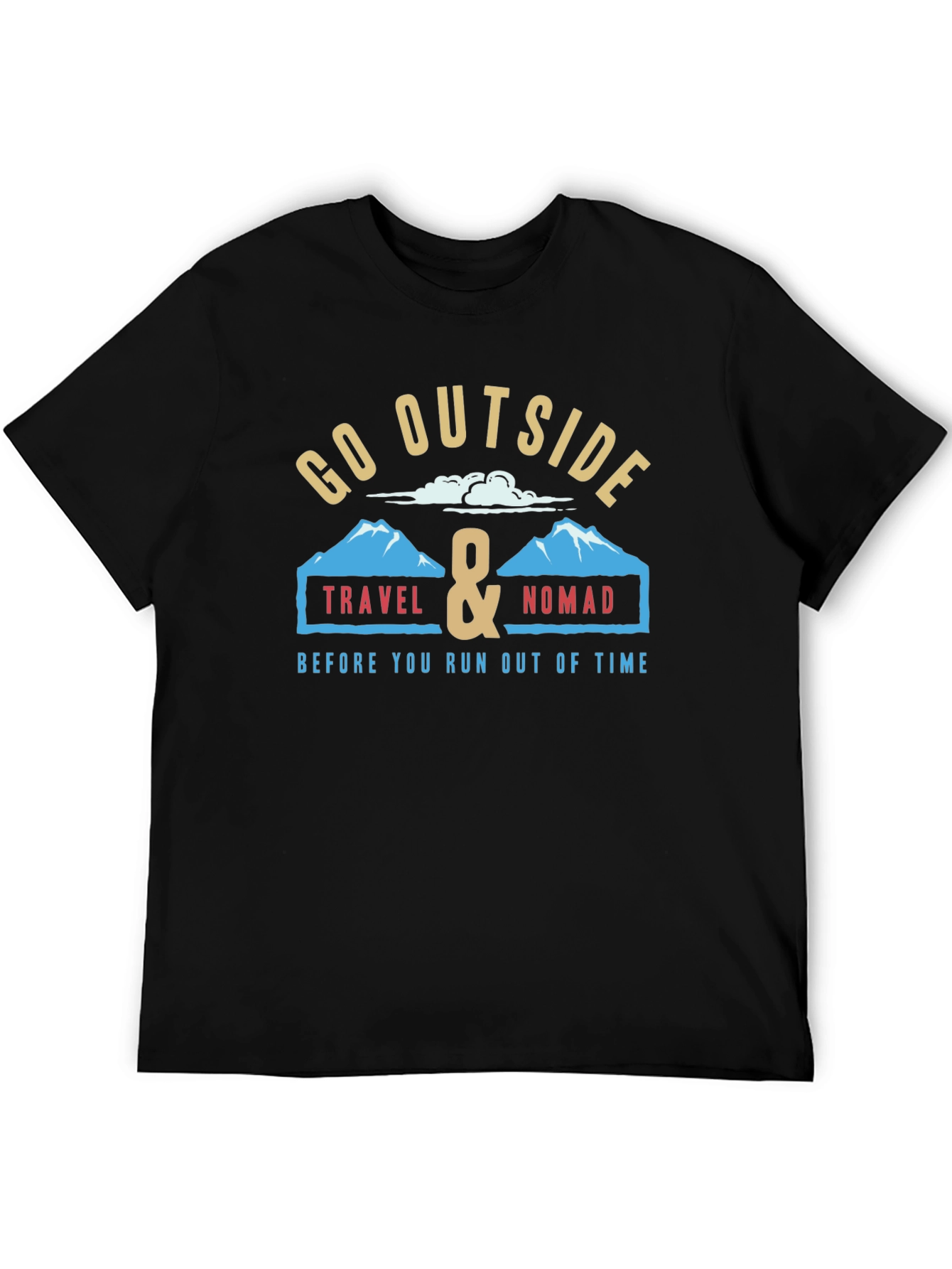 Go Outside Travel Nomad Graphic Tee