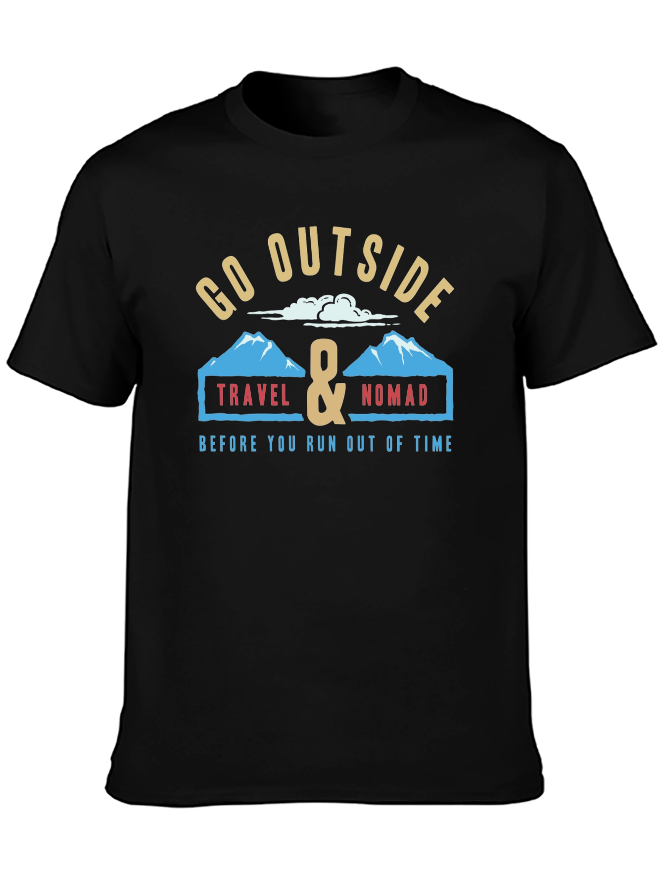 Go Outside Travel Nomad Graphic Tee