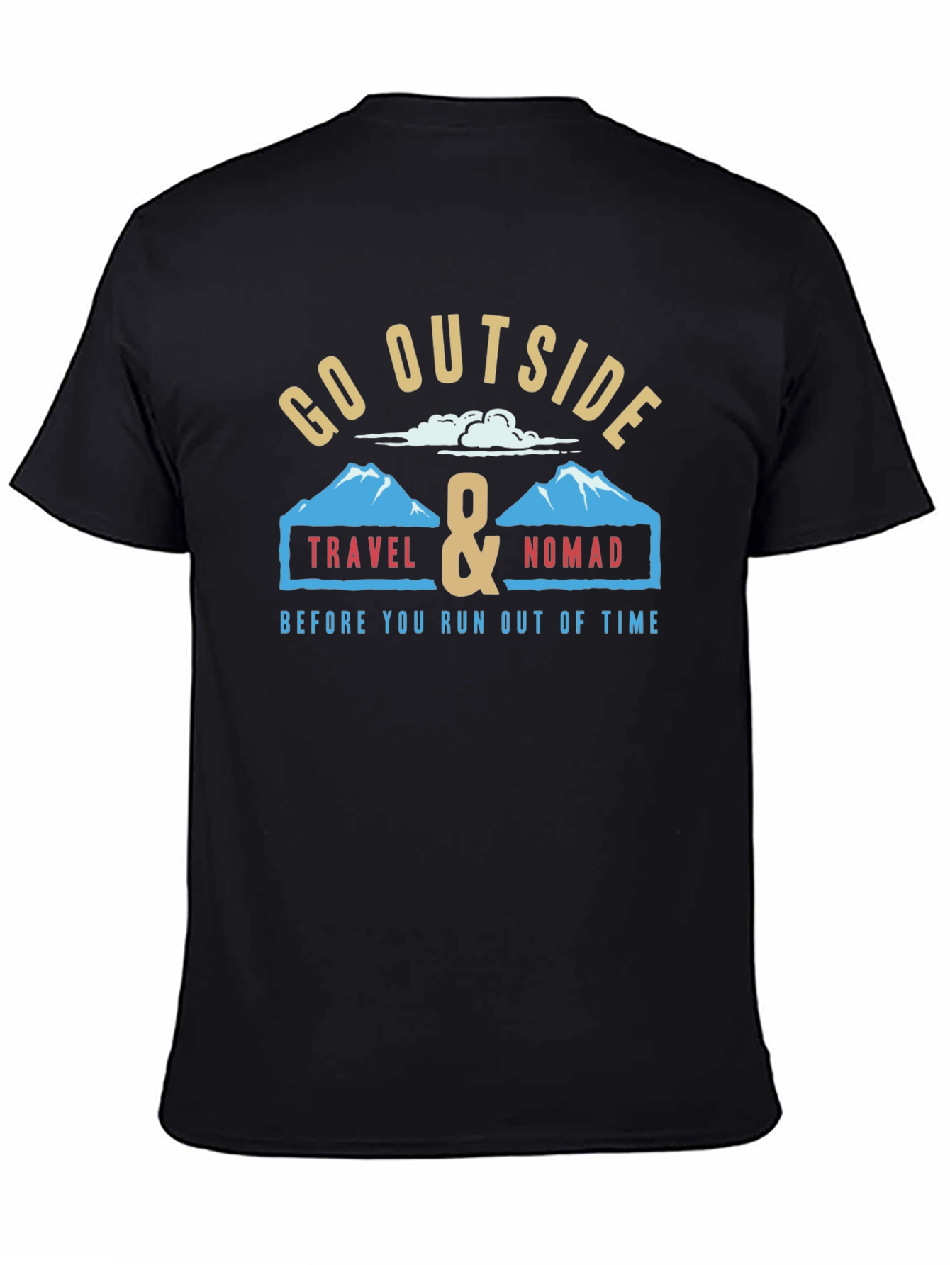 Go Outside Travel Nomad Graphic Tee