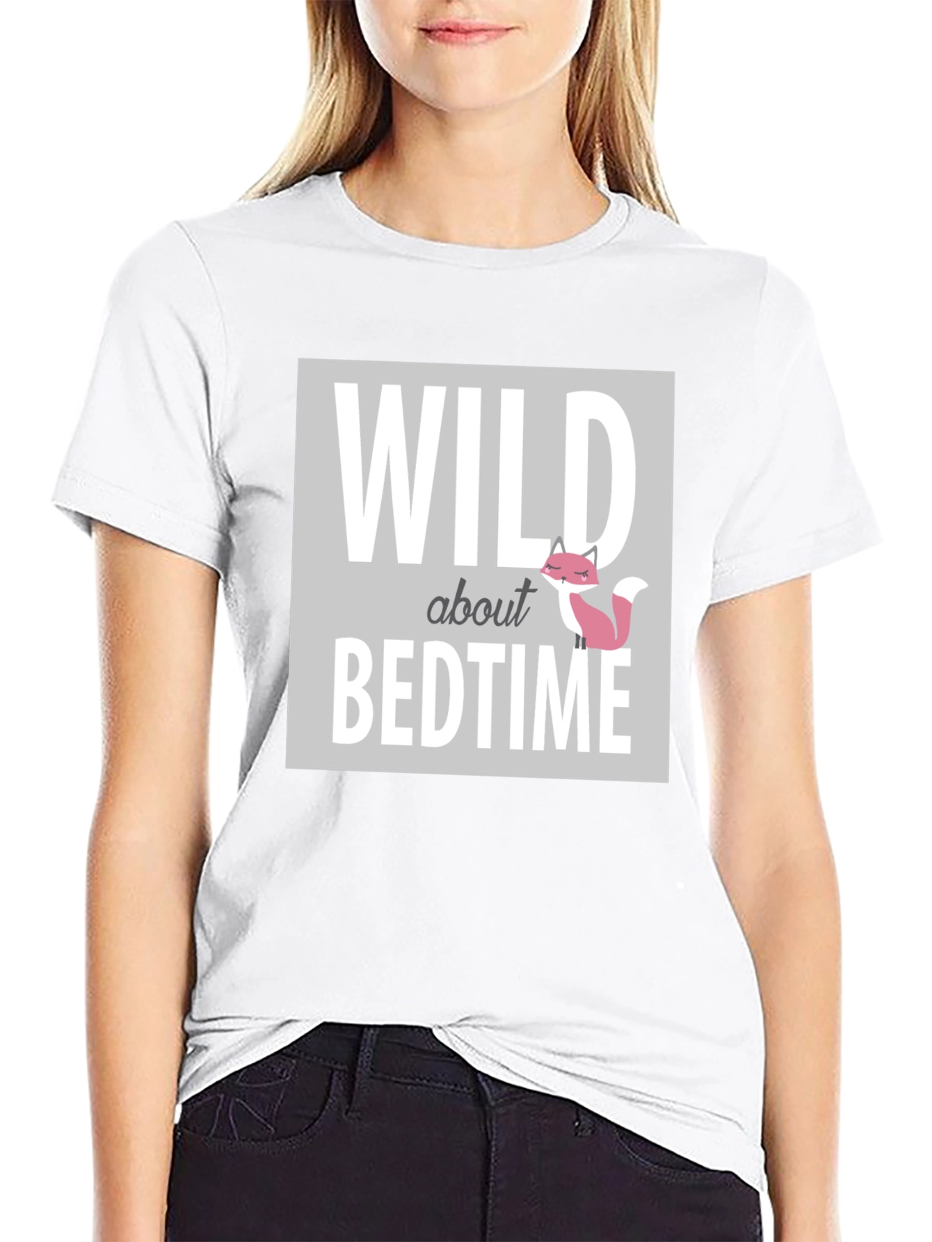 Wild About Bedtime Fox Graphic T-Shirt