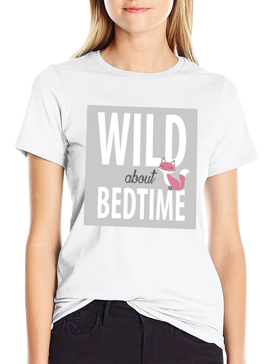 Wild About Bedtime Fox Graphic T-Shirt