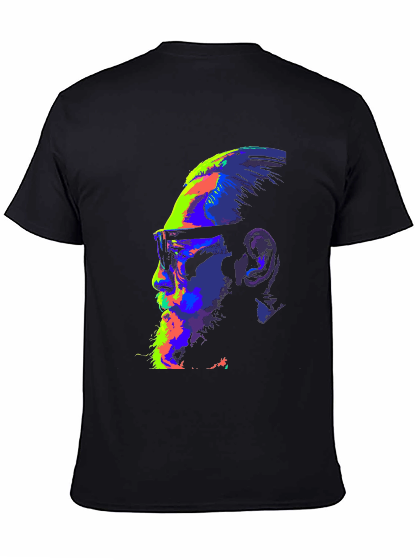 Vibrant McGregor Graphic Print Black T-Shirt