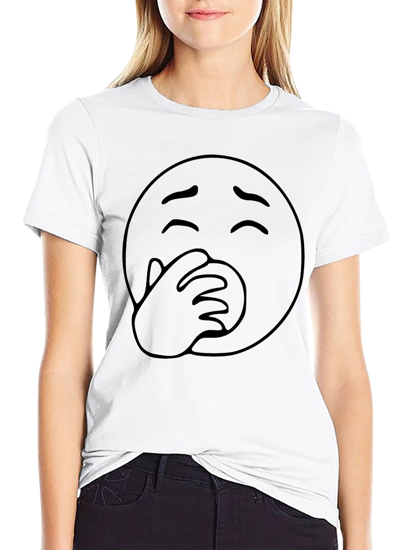 Emoji Gag Hand T-Shirt - Laugh Out Loud Style