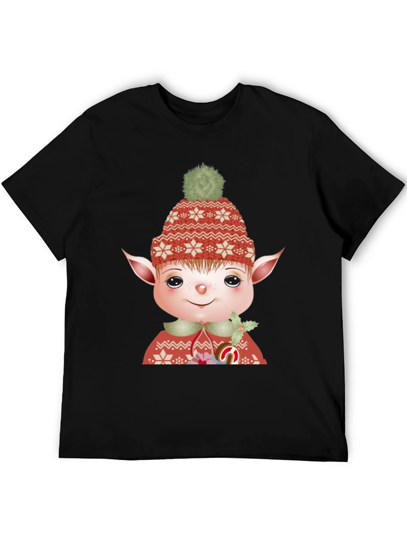 Festive Elf Graphic Tee