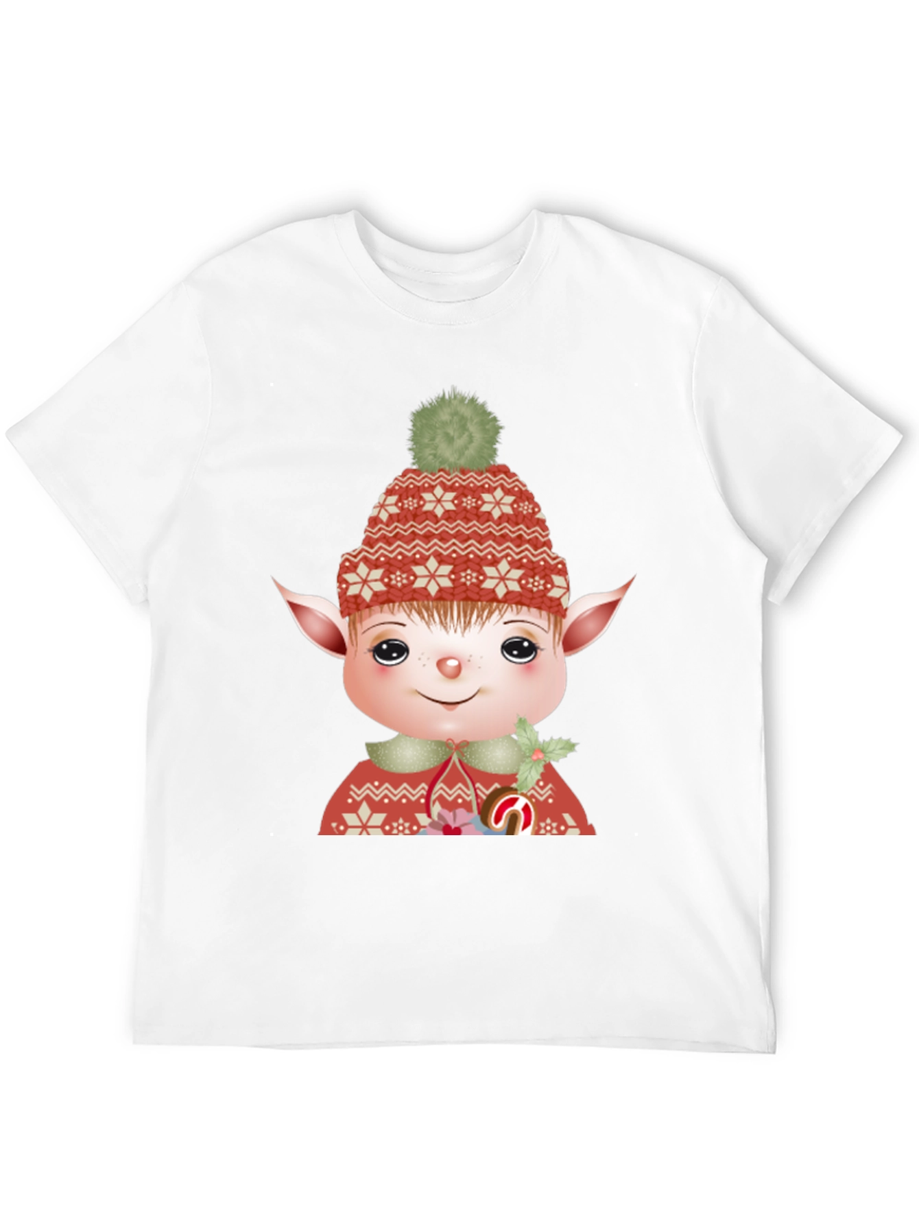 Festive Elf Graphic Tee