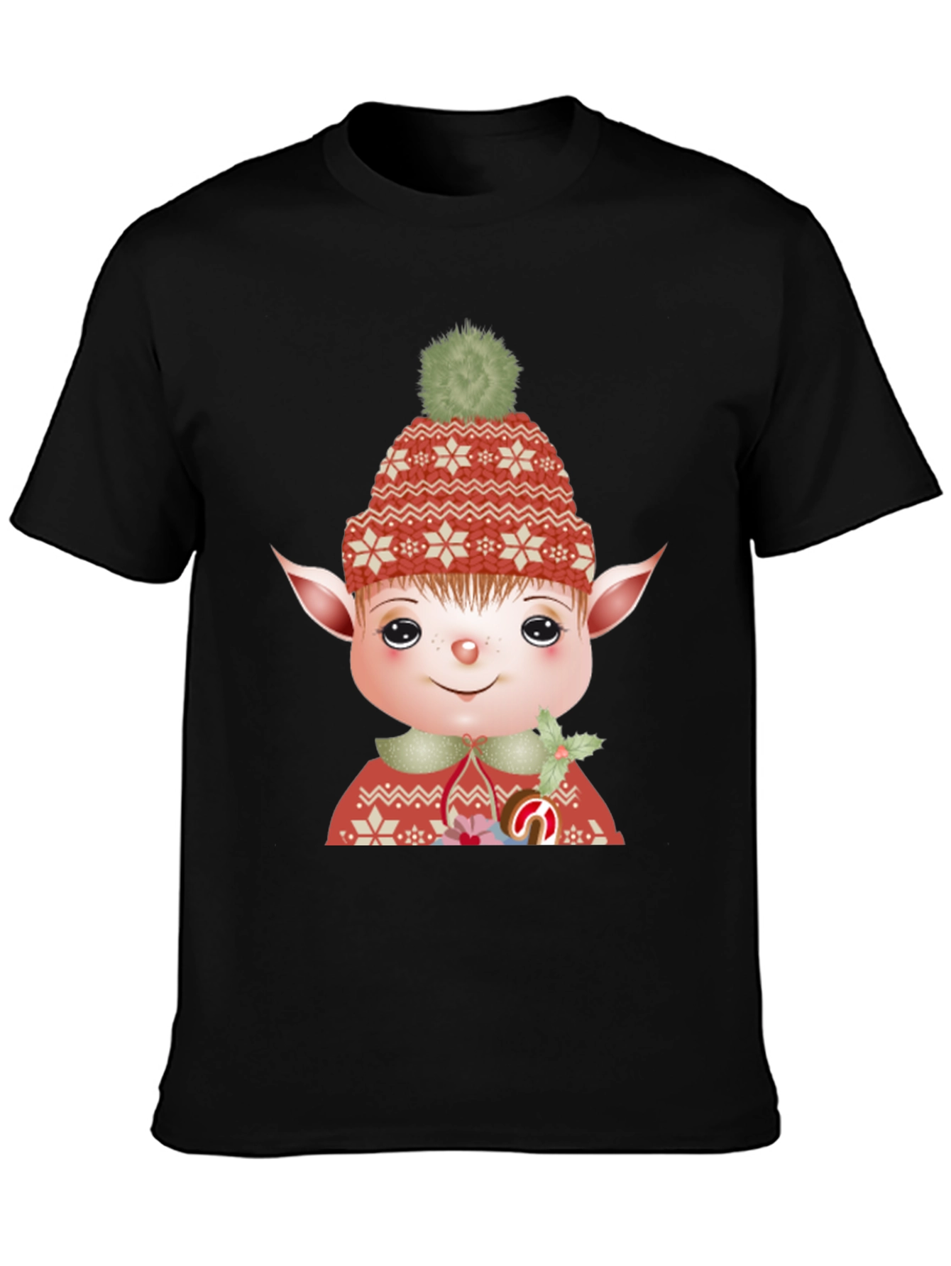 Festive Elf Graphic Tee