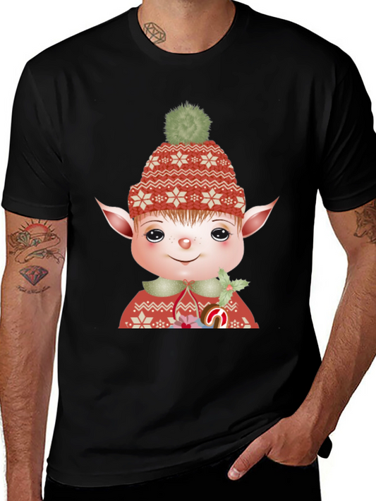 Festive Elf Graphic Tee