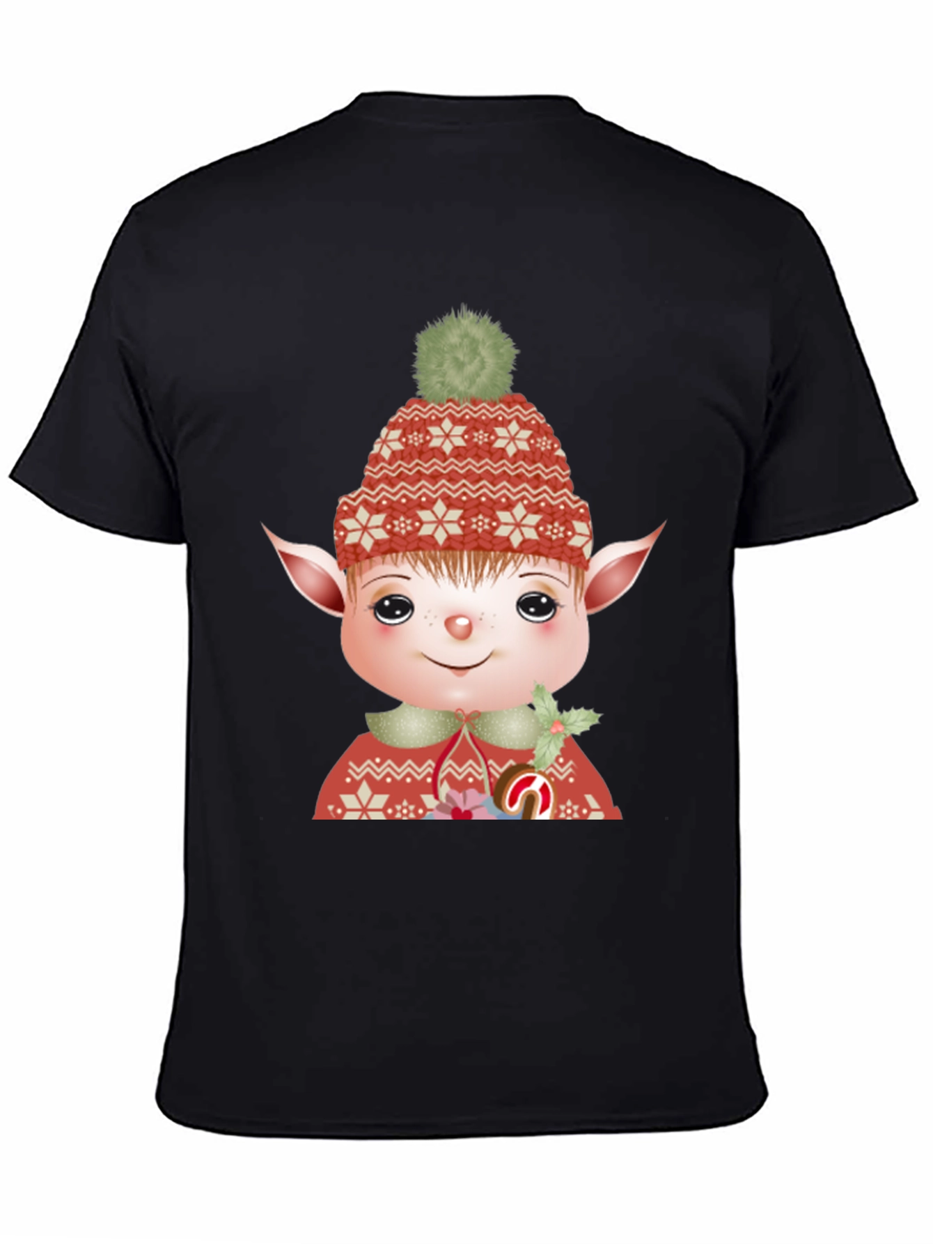 Festive Elf Graphic Tee