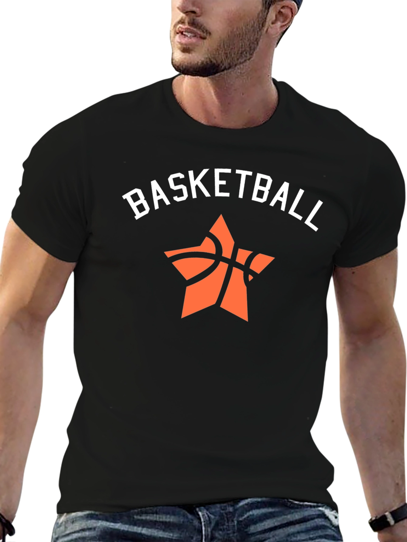 Basketball Star Graphic T-Shirt