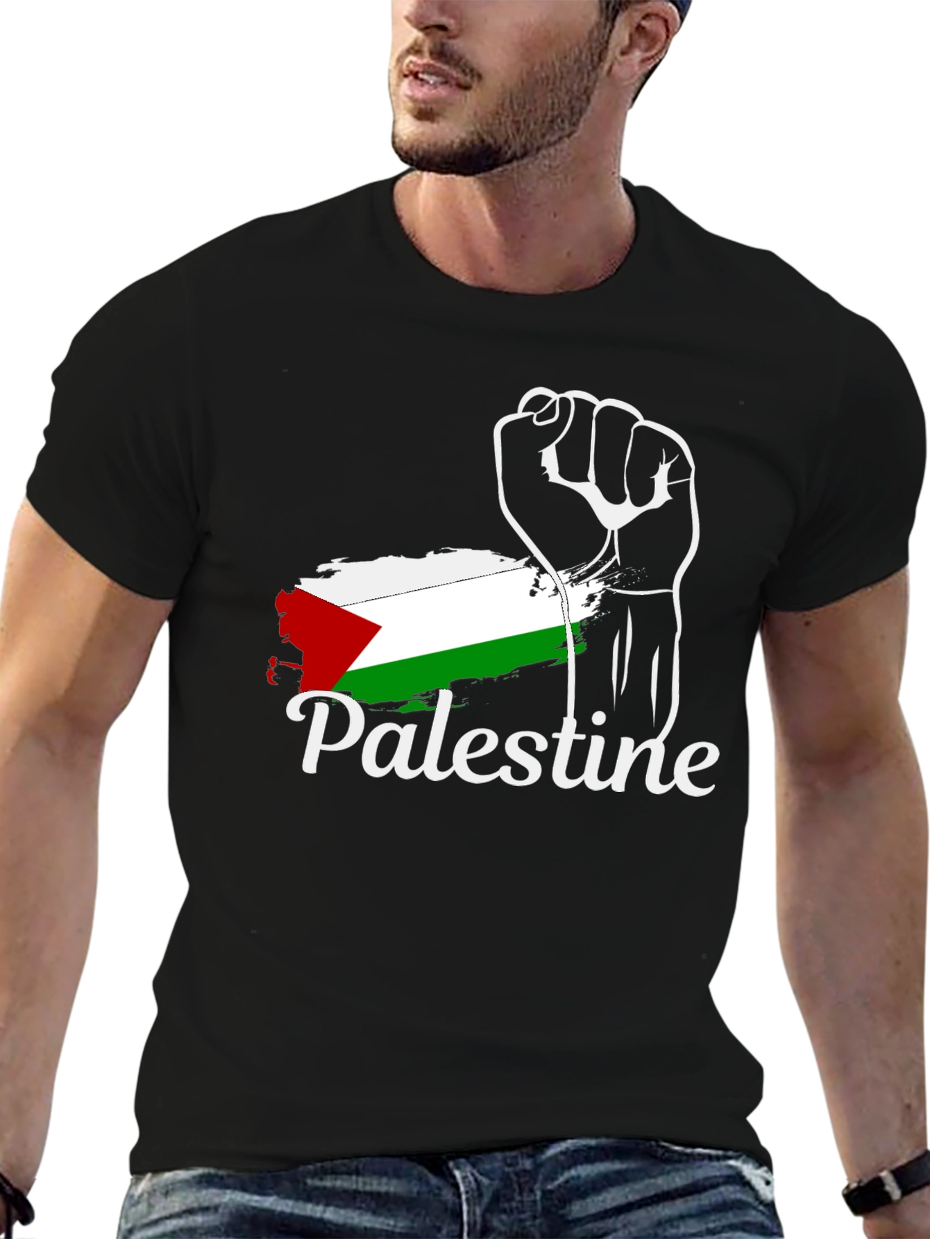 Palestine Flag T-Shirt - Support Palestine