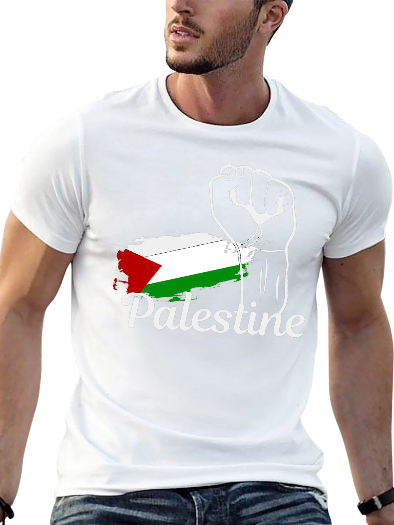 Palestine Flag T-Shirt - Support Palestine