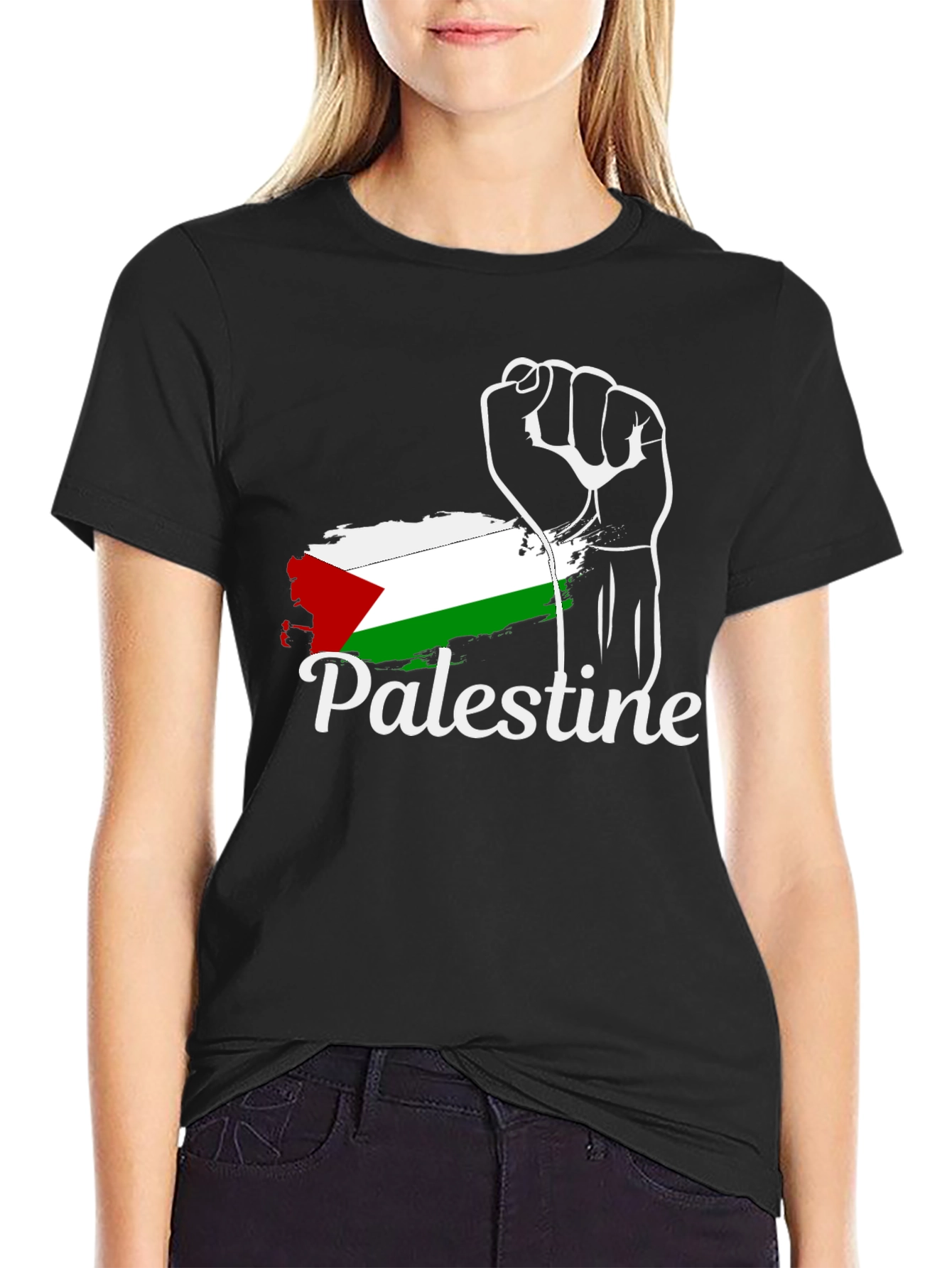 Palestine Flag T-Shirt - Support Palestine