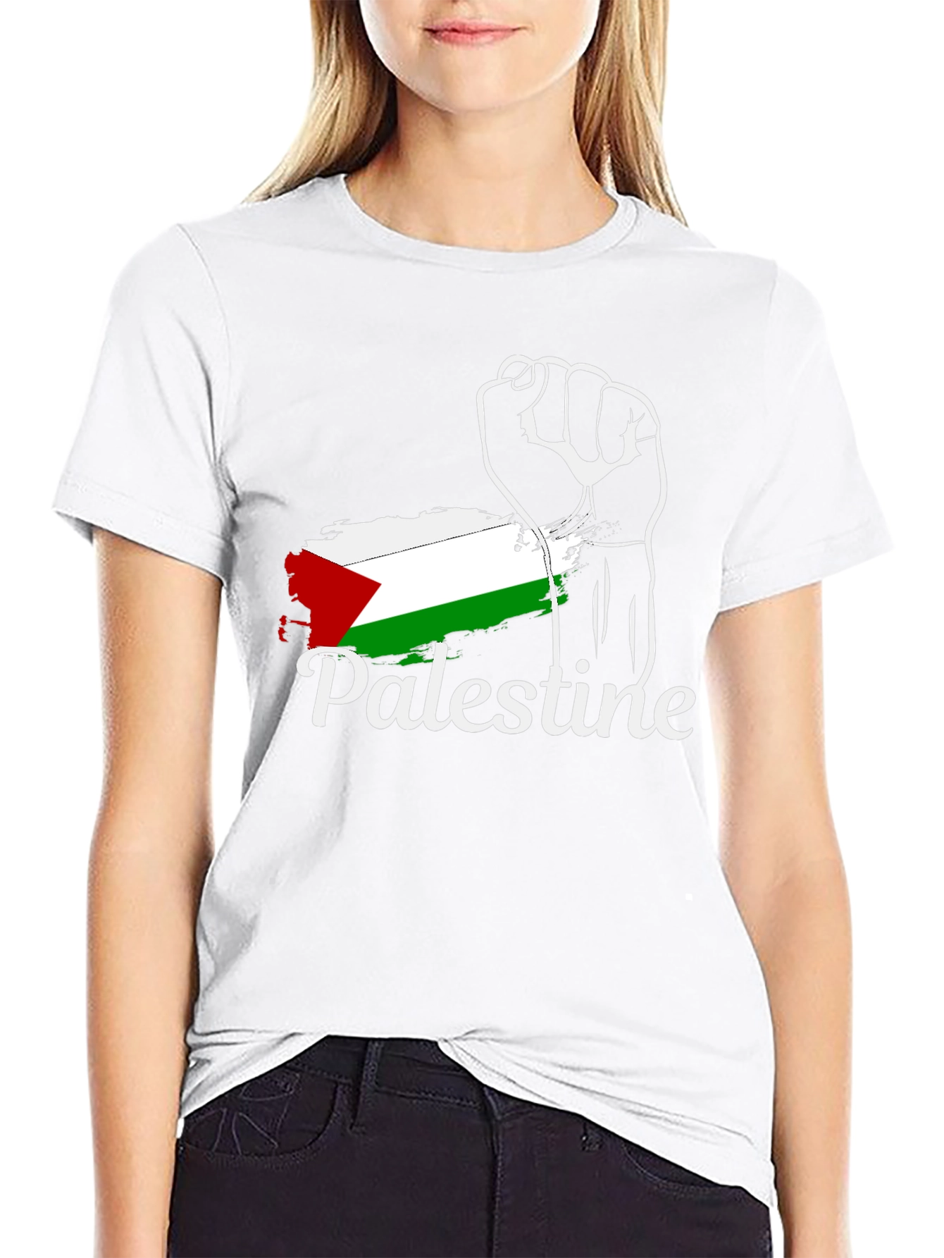 Palestine Flag T-Shirt - Support Palestine