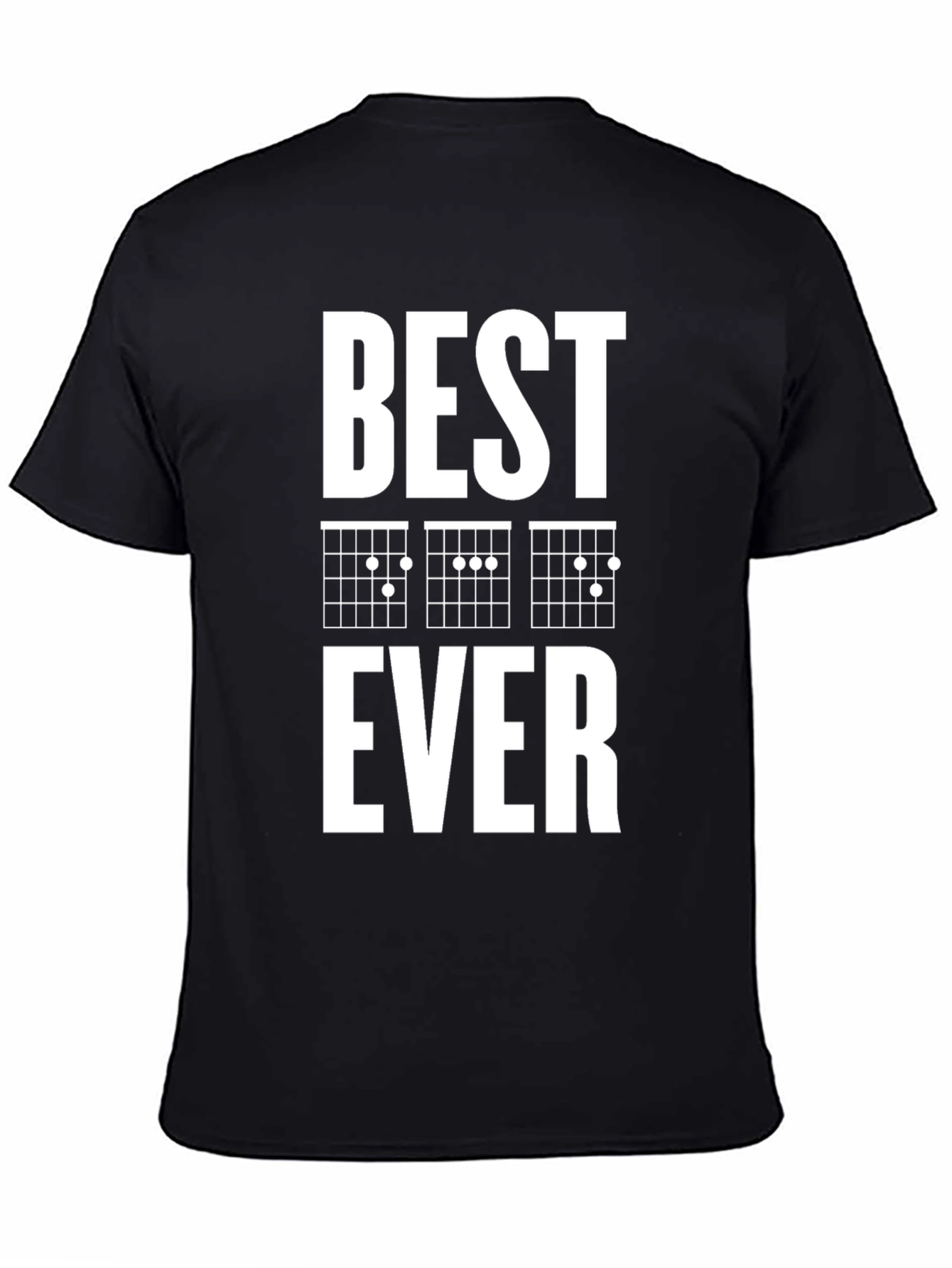 Best Guitar Chords Ever T-Shirt - Black