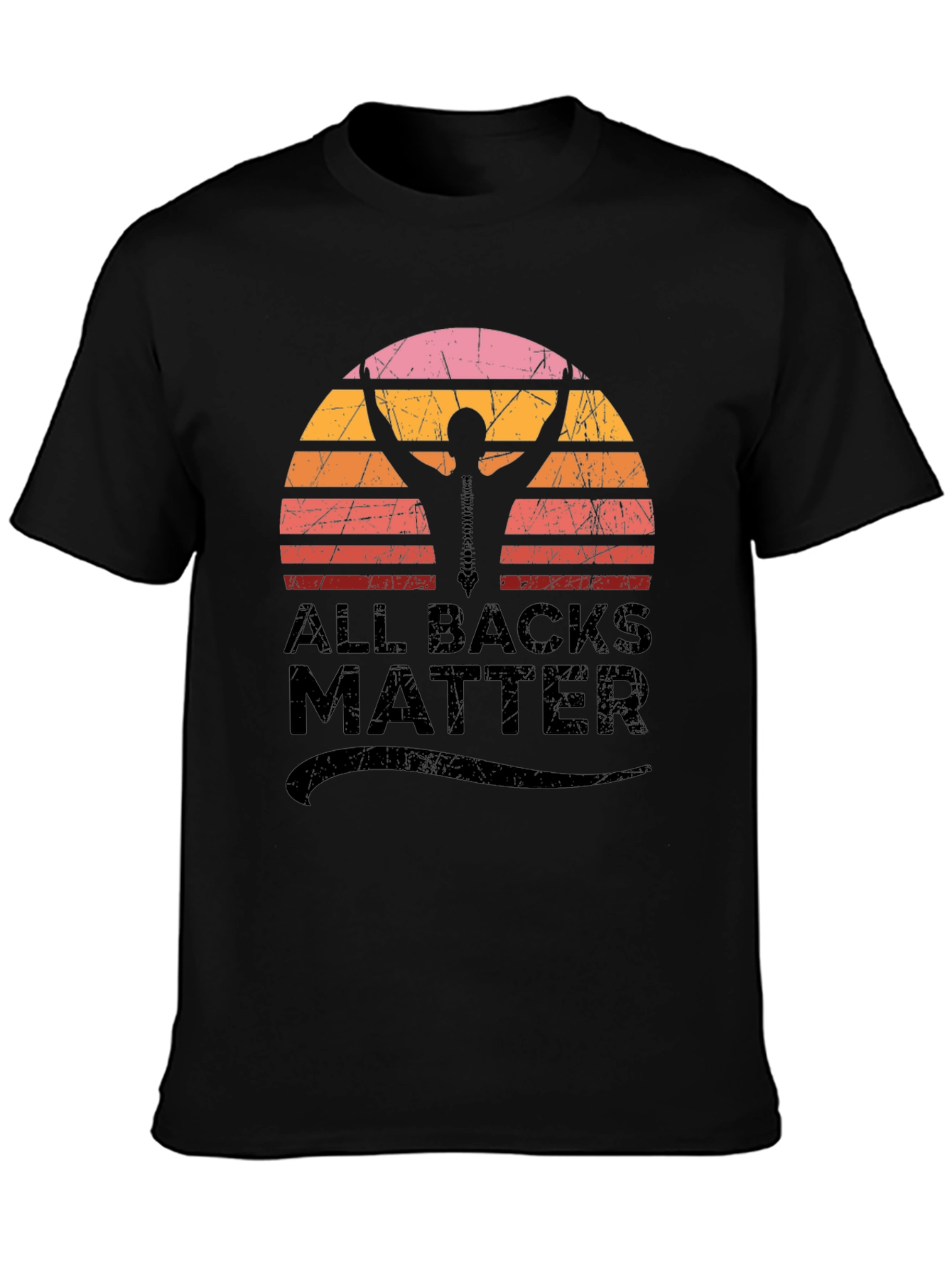 All Backs Matter Chiropractic T-Shirt
