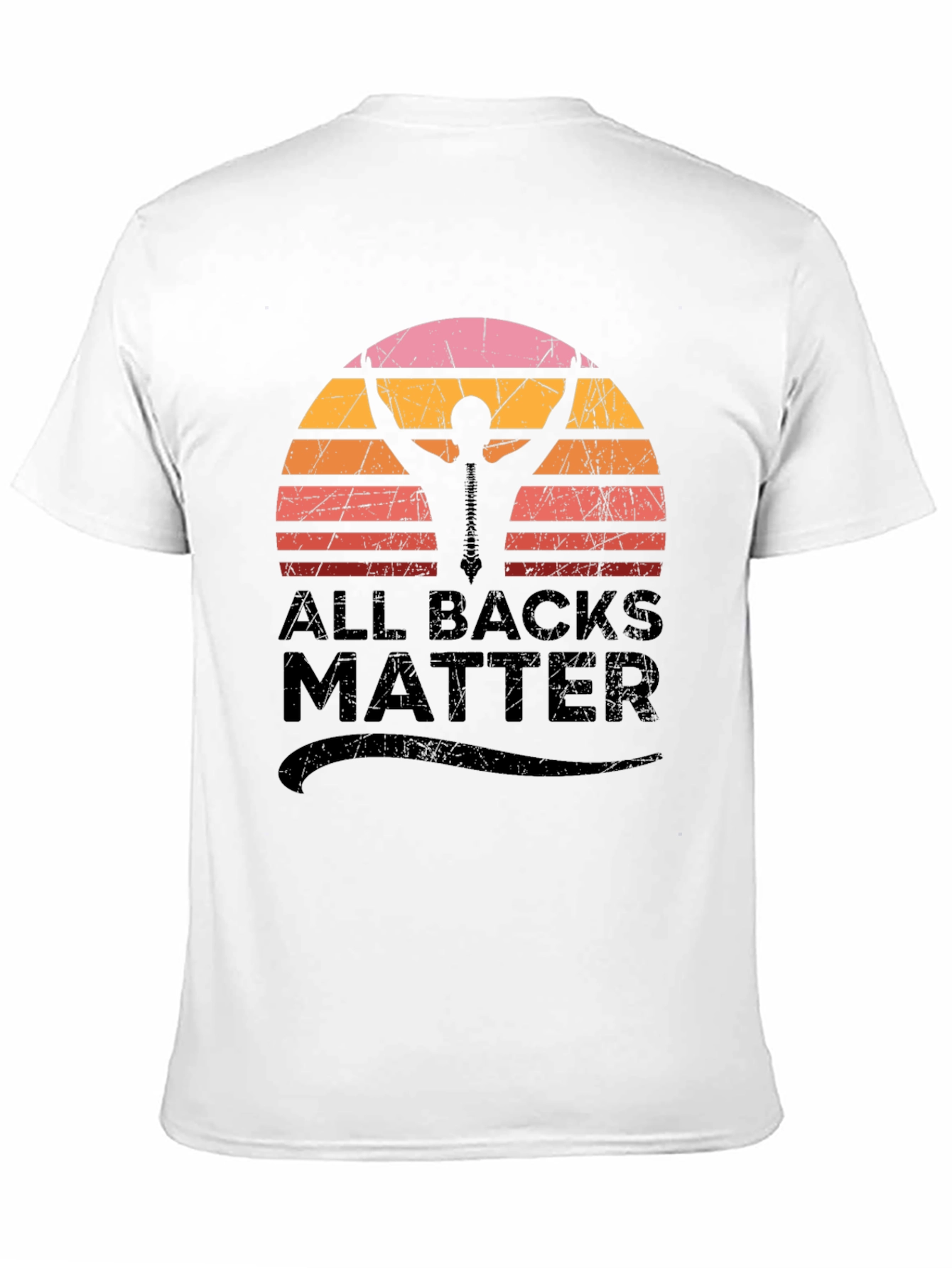 All Backs Matter Chiropractic T-Shirt