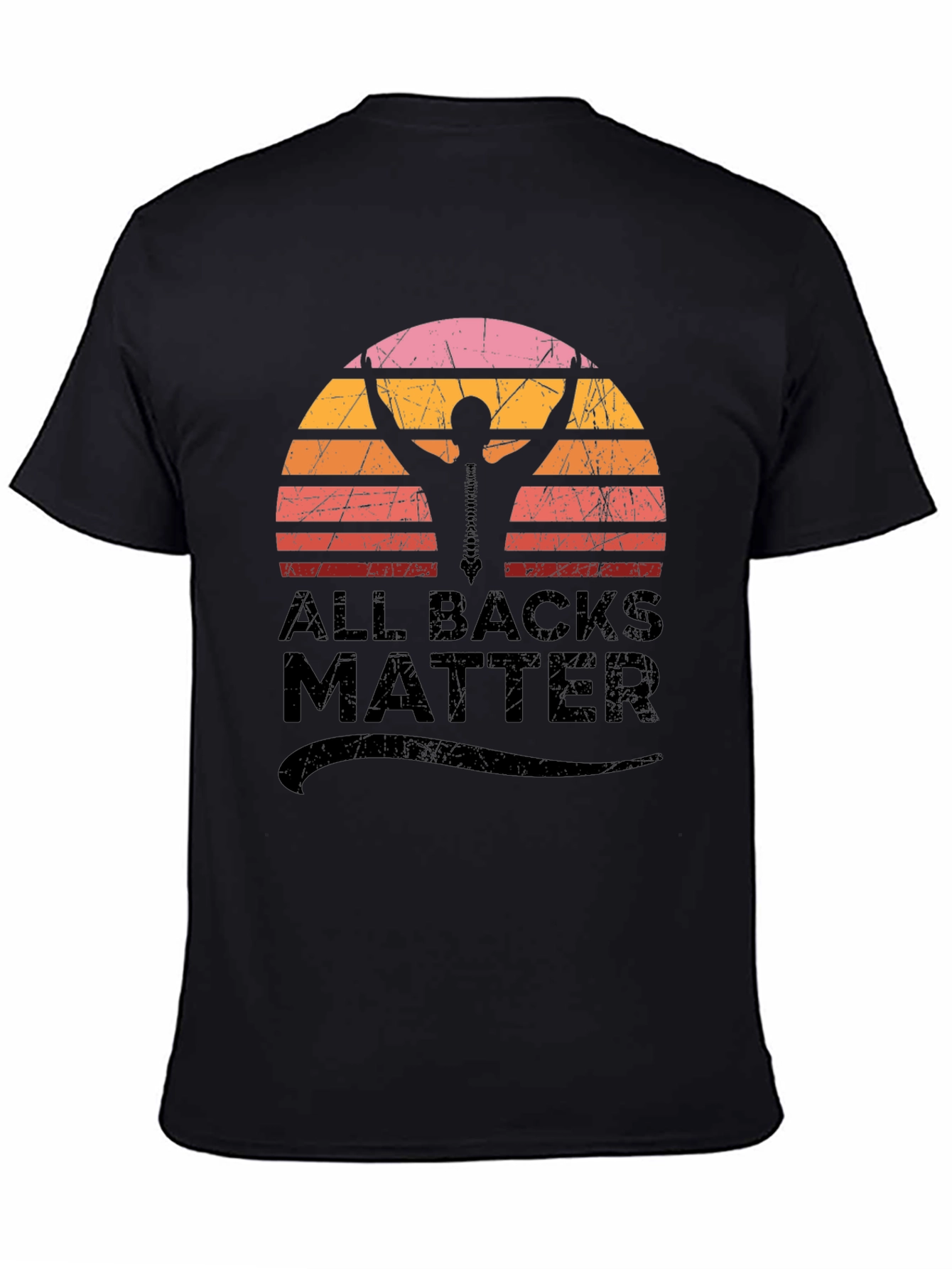All Backs Matter Chiropractic T-Shirt