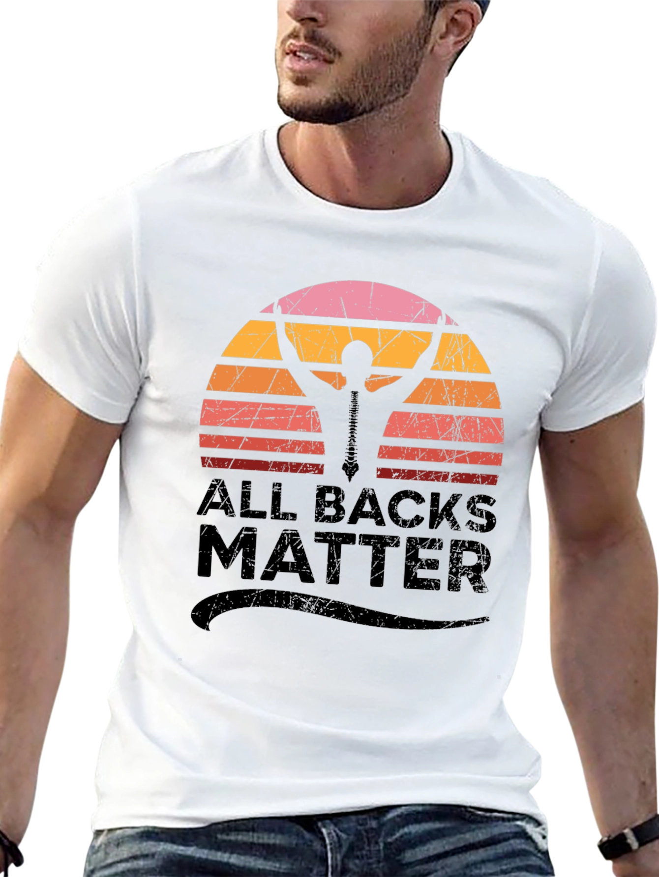 All Backs Matter Chiropractic T-Shirt