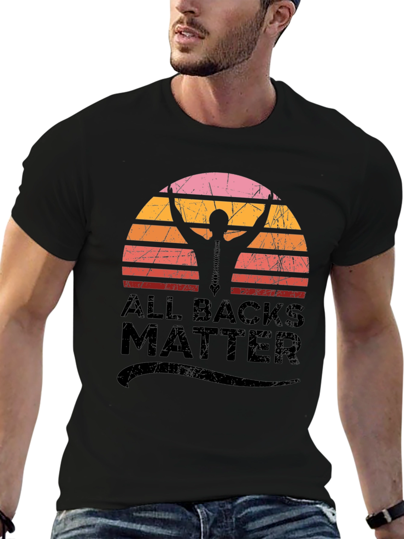 All Backs Matter Chiropractic T-Shirt