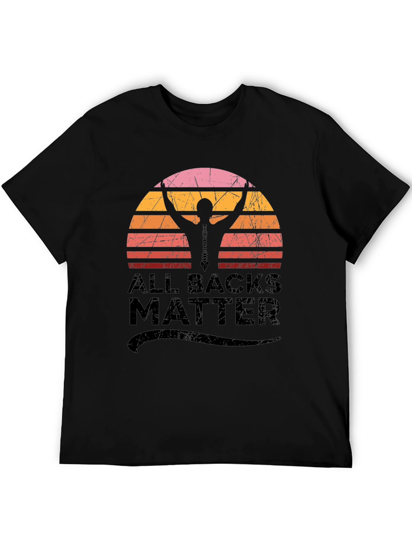 All Backs Matter Chiropractic T-Shirt