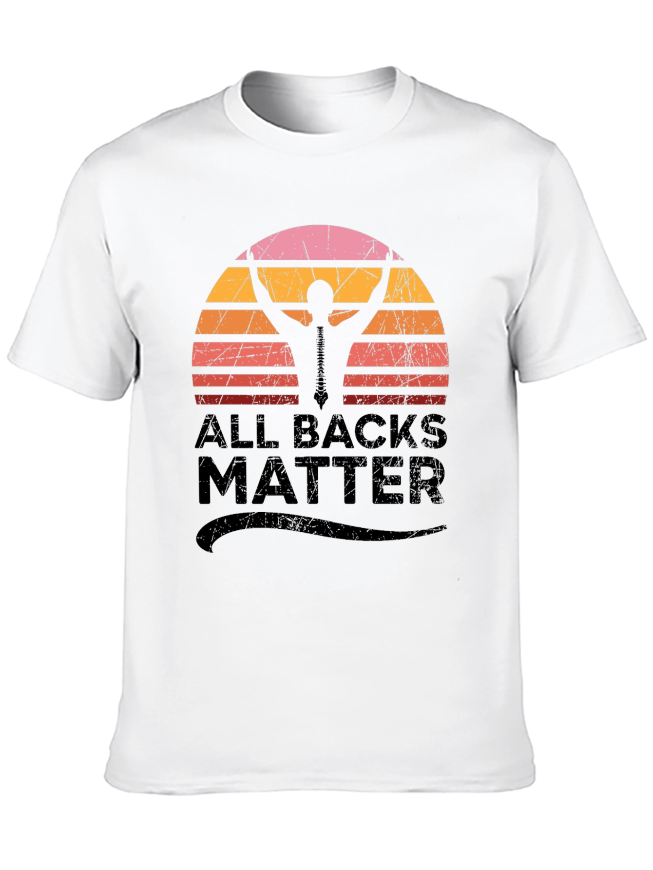 All Backs Matter Chiropractic T-Shirt