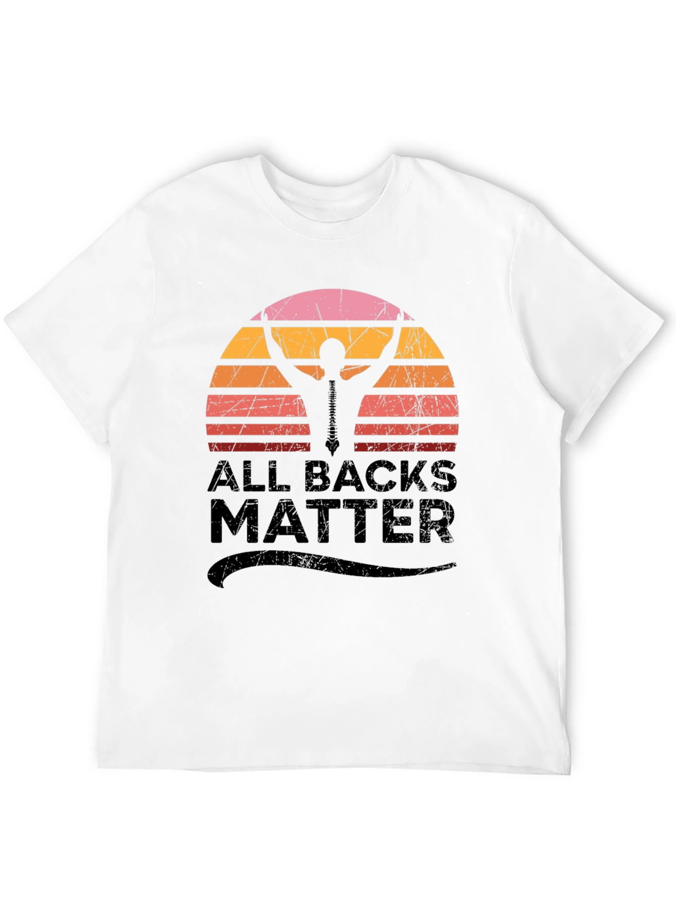 All Backs Matter Chiropractic T-Shirt