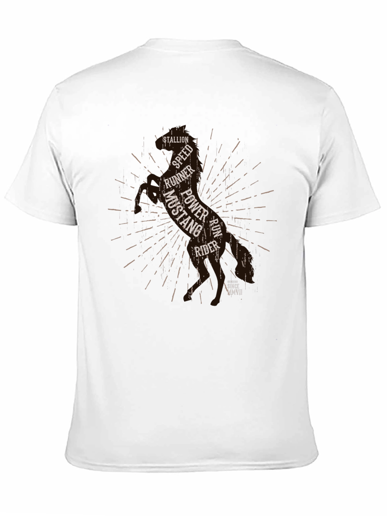 Stallion Graphic Tee - Power Speed & Style