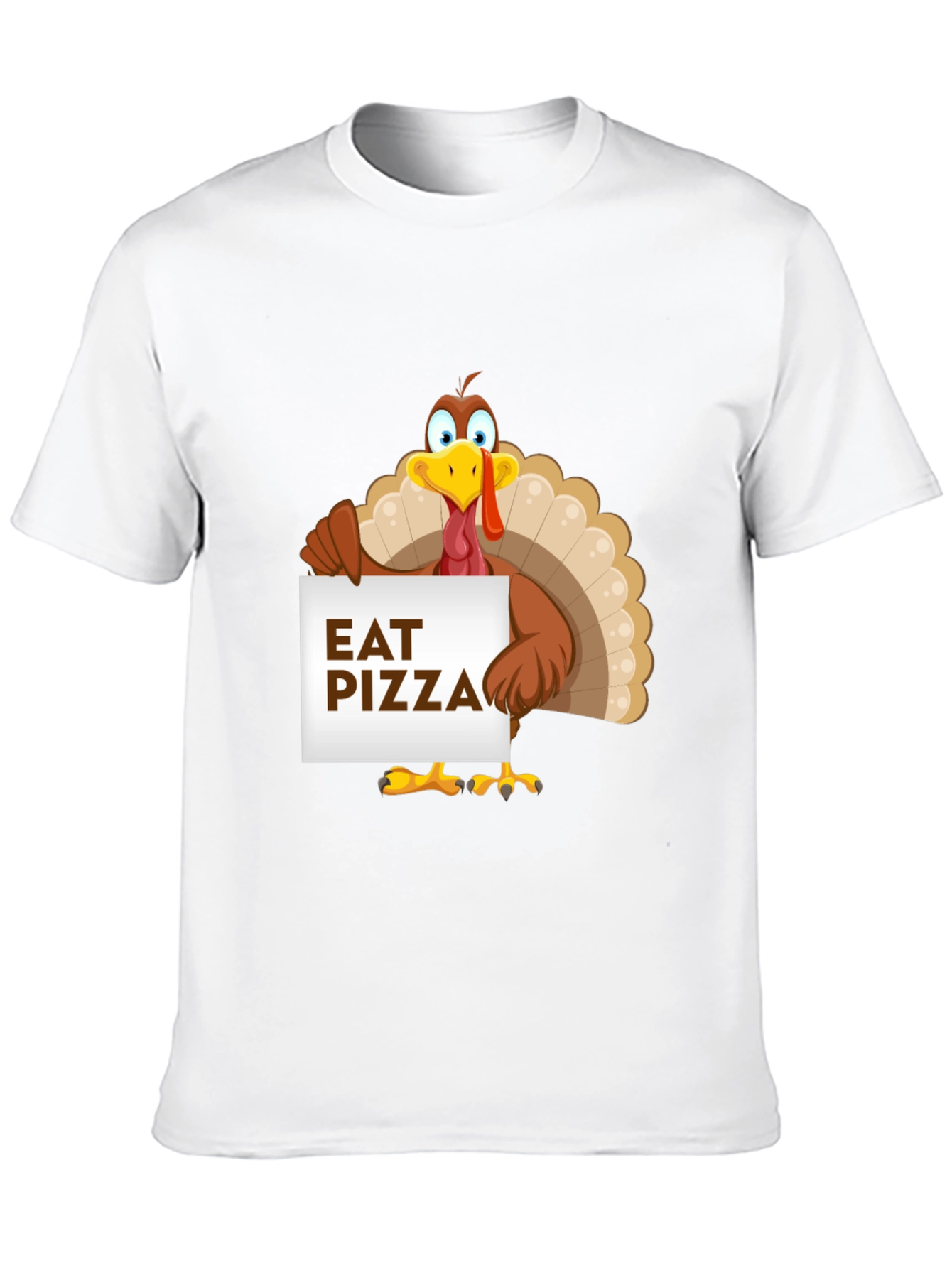 Eat Pizza Thanksgiving Turkey T-Shirt