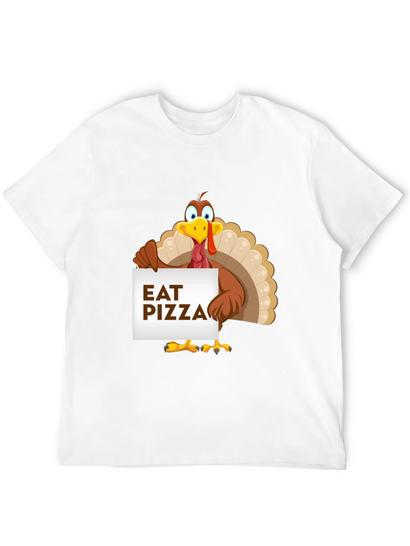 Eat Pizza Thanksgiving Turkey T-Shirt