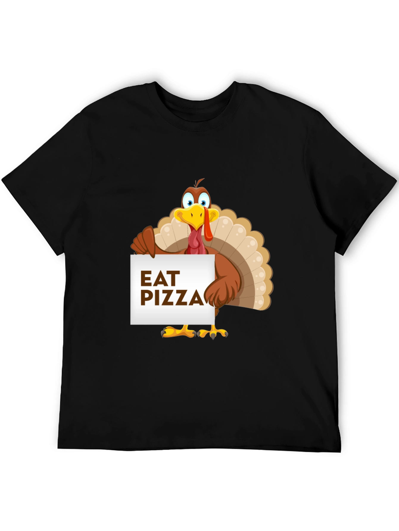 Eat Pizza Thanksgiving Turkey T-Shirt