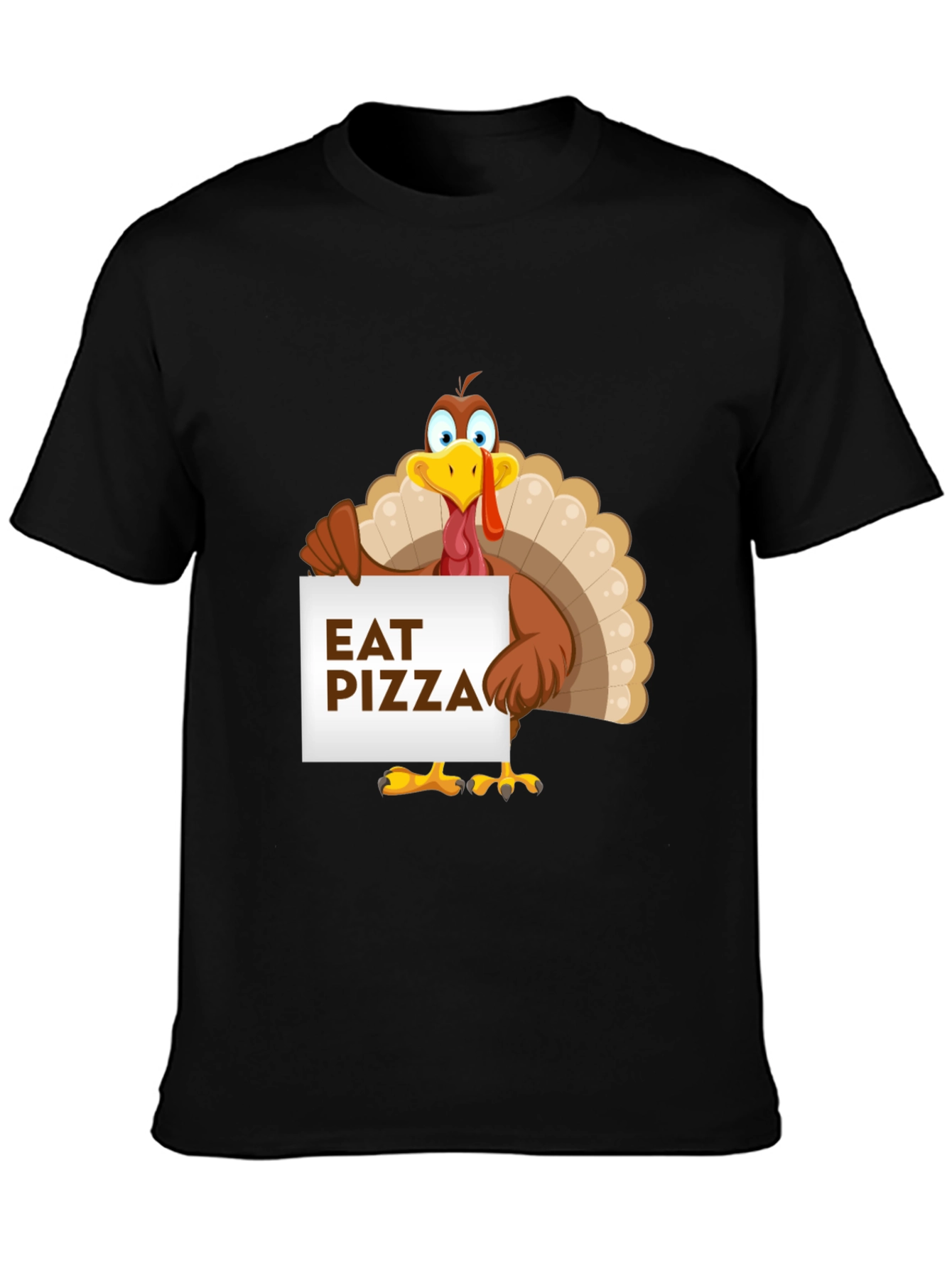 Eat Pizza Thanksgiving Turkey T-Shirt