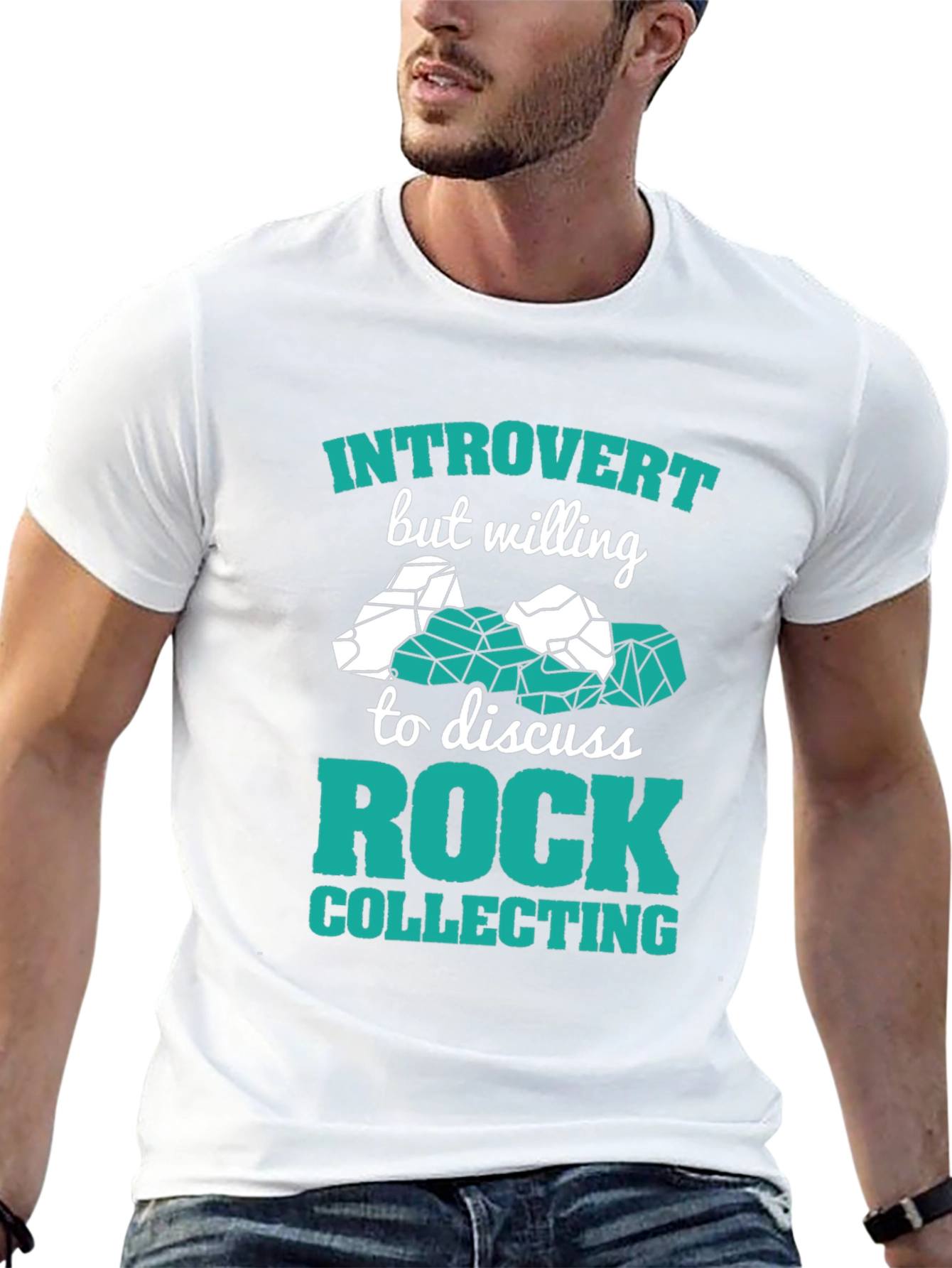 Introvert Rock Collecting T-Shirt