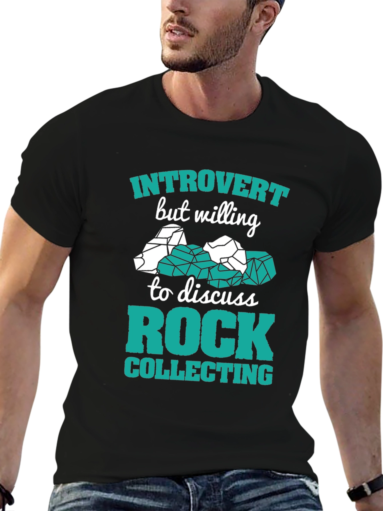 Introvert Rock Collecting T-Shirt