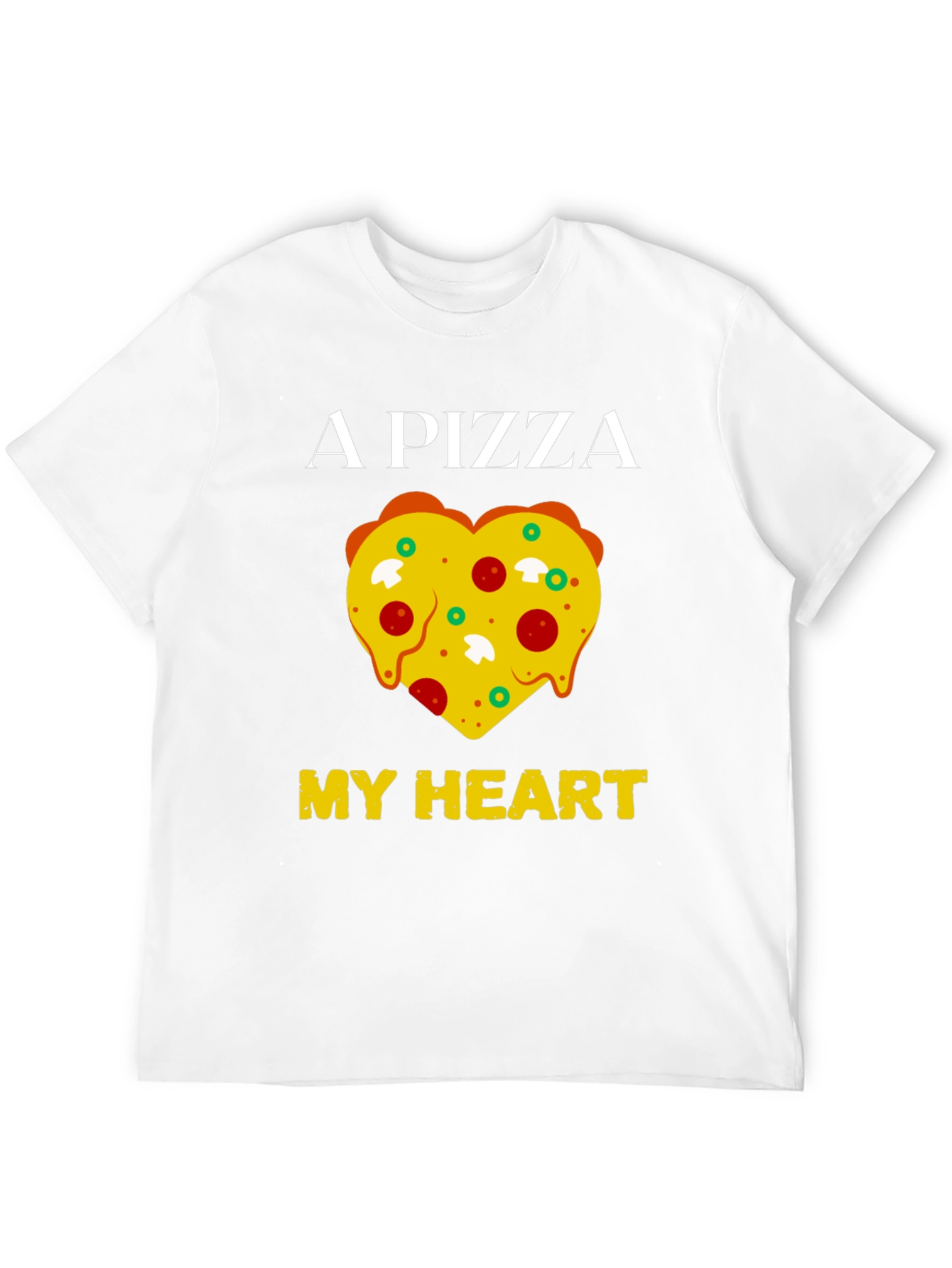 Pizza My Heart Graphic T-Shirt