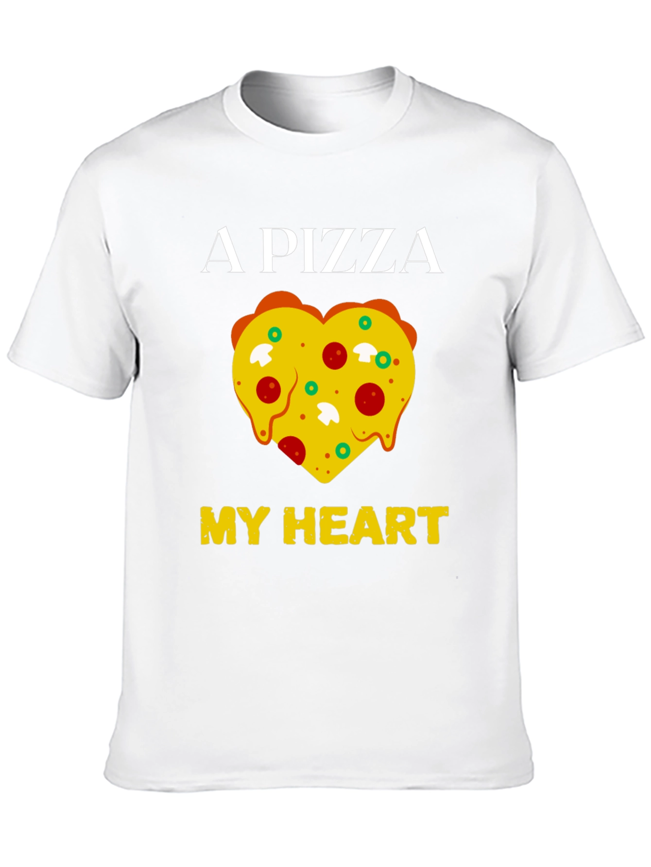 Pizza My Heart Graphic T-Shirt