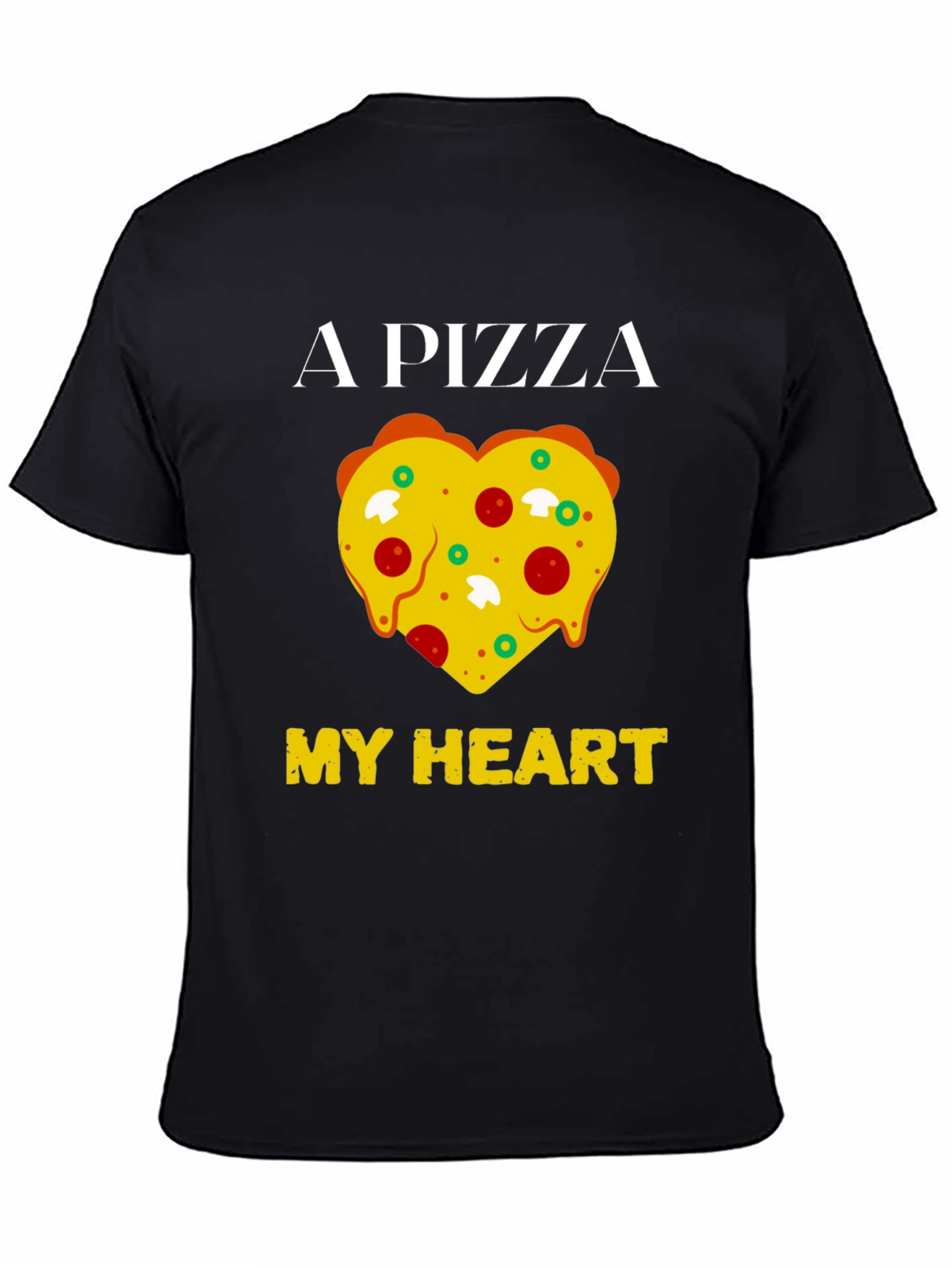 Pizza My Heart Graphic T-Shirt
