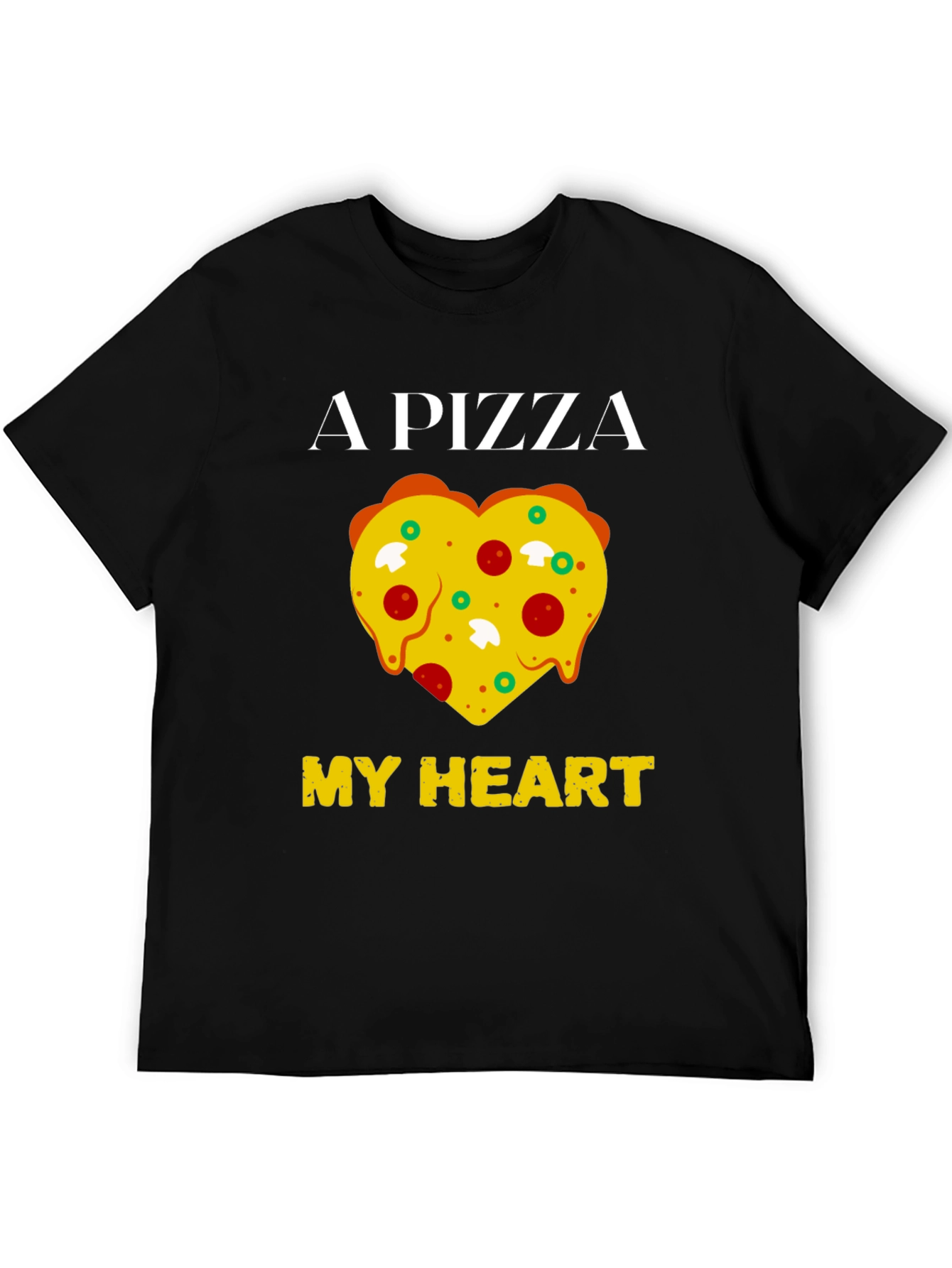 Pizza My Heart Graphic T-Shirt