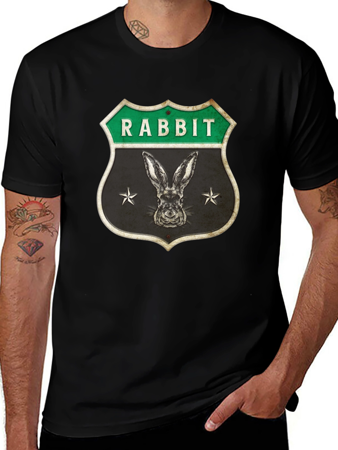 Rabbit Route Graphic T-Shirt