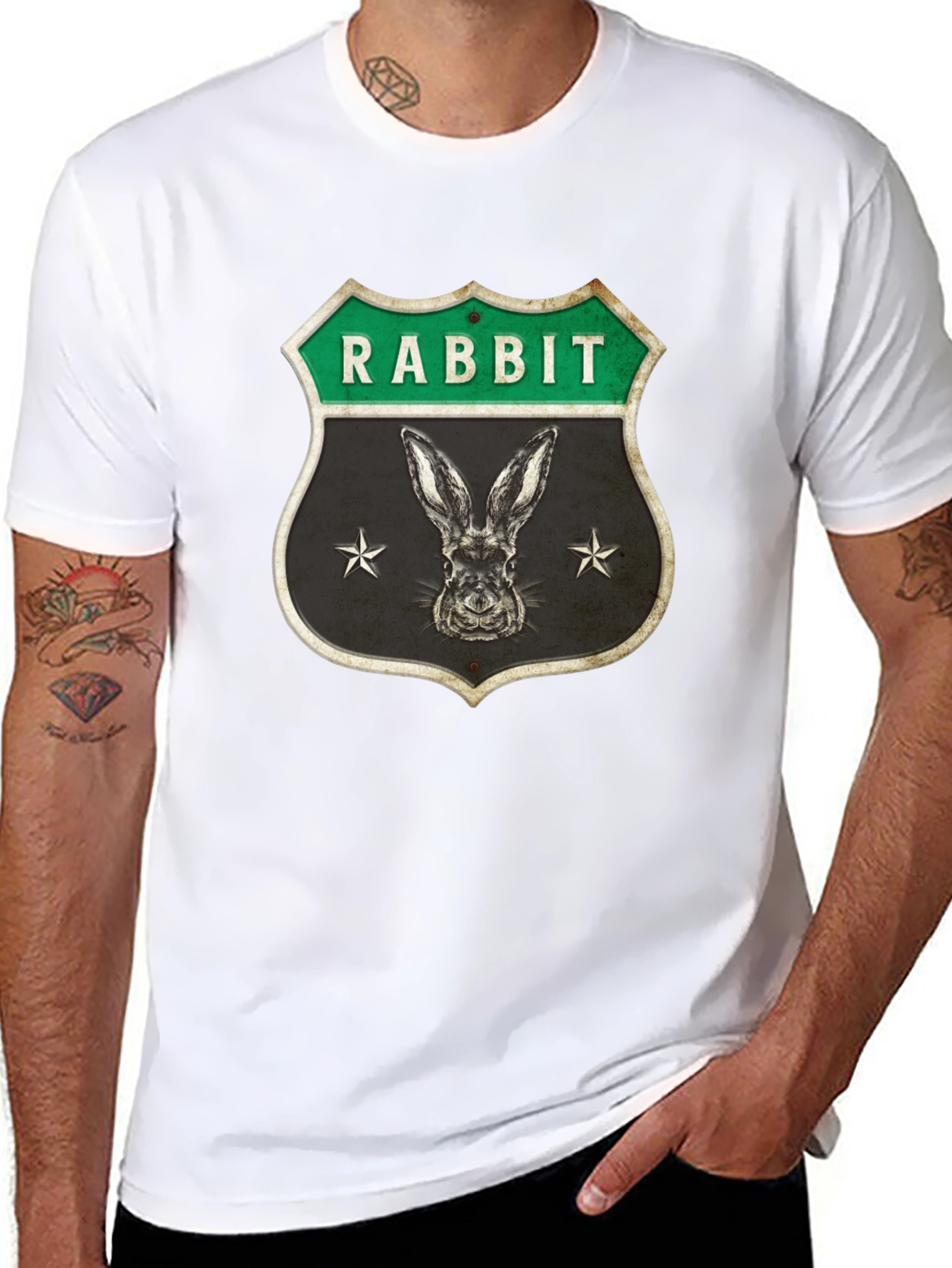 Rabbit Route Graphic T-Shirt