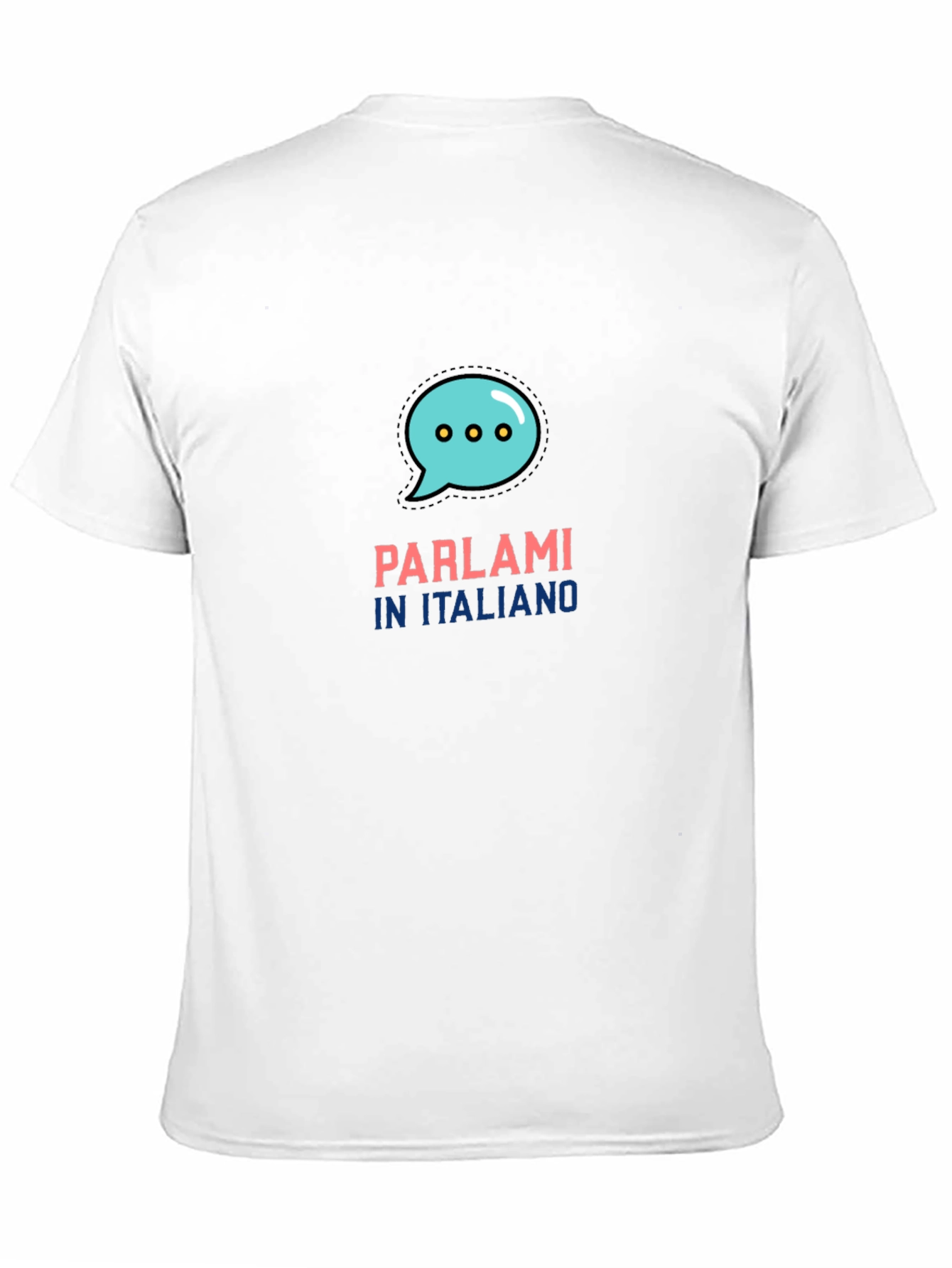 ParlaMi In Italiano Black T-Shirt