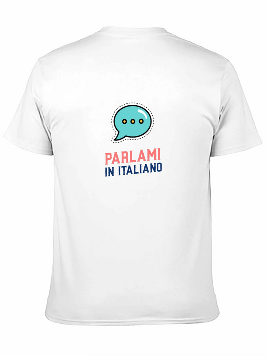 ParlaMi In Italiano Black T-Shirt