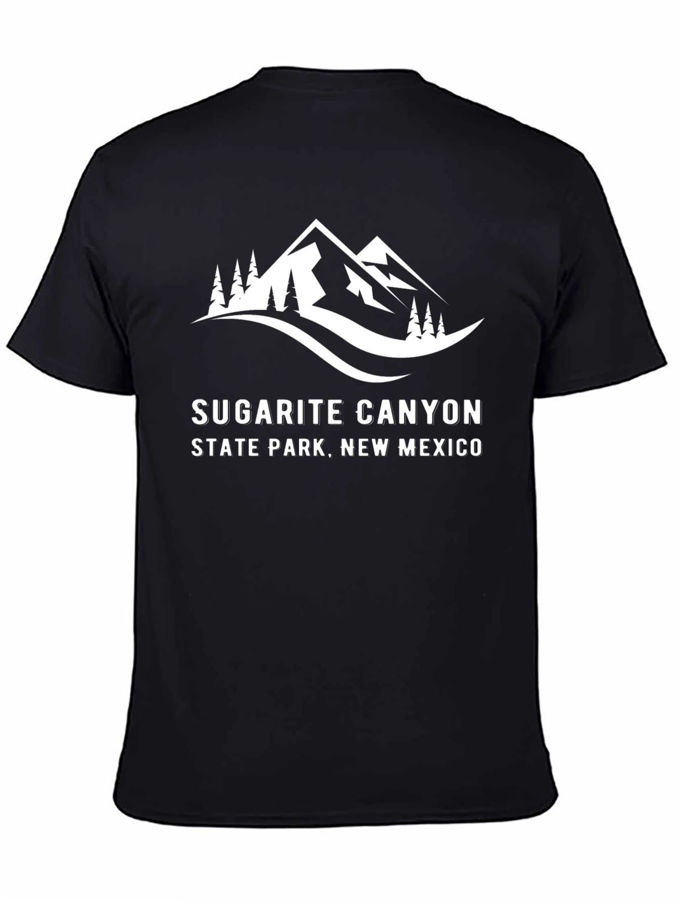 Sugarite Canyon State Park Black T-Shirt