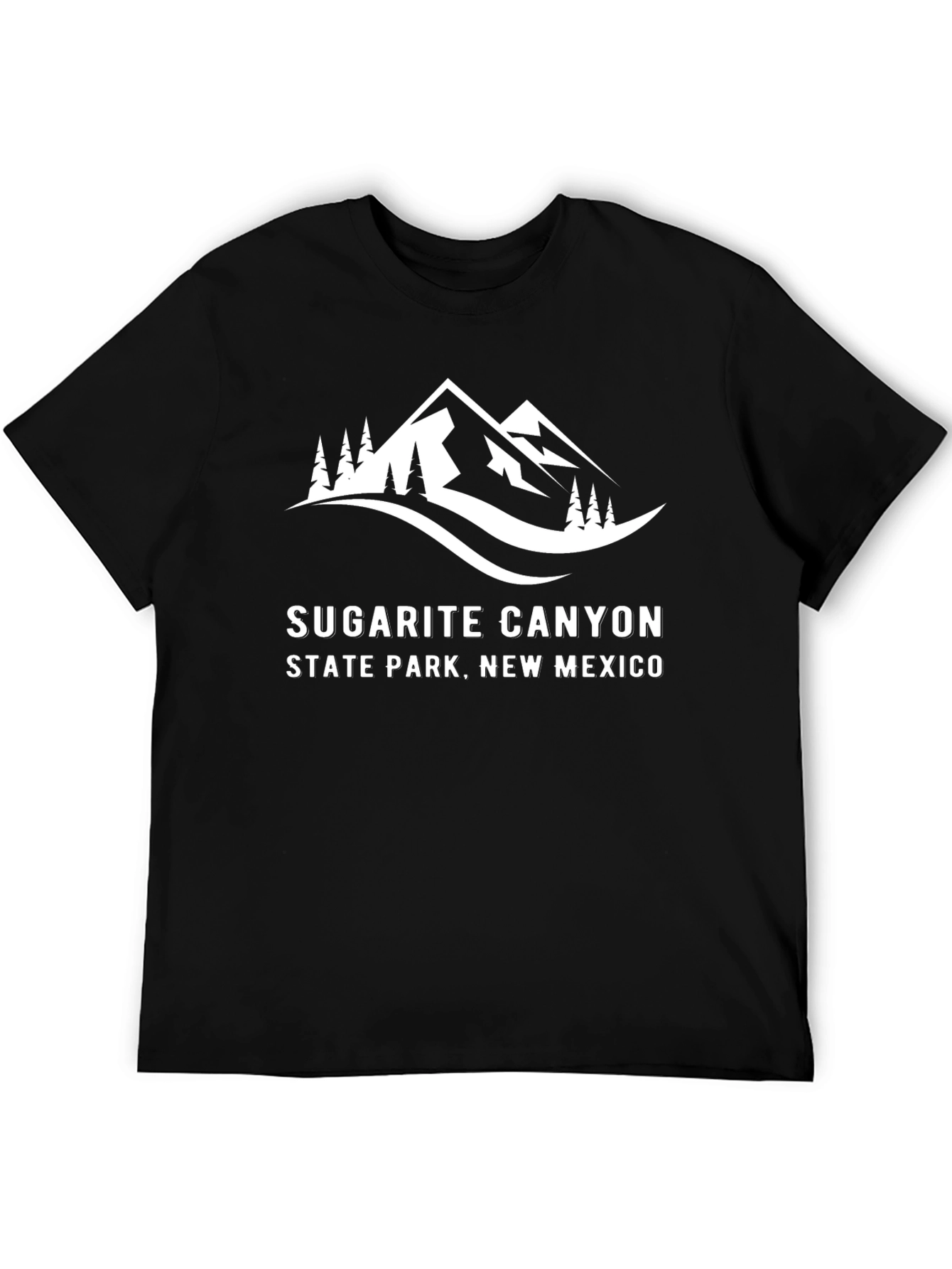 Sugarite Canyon State Park Black T-Shirt