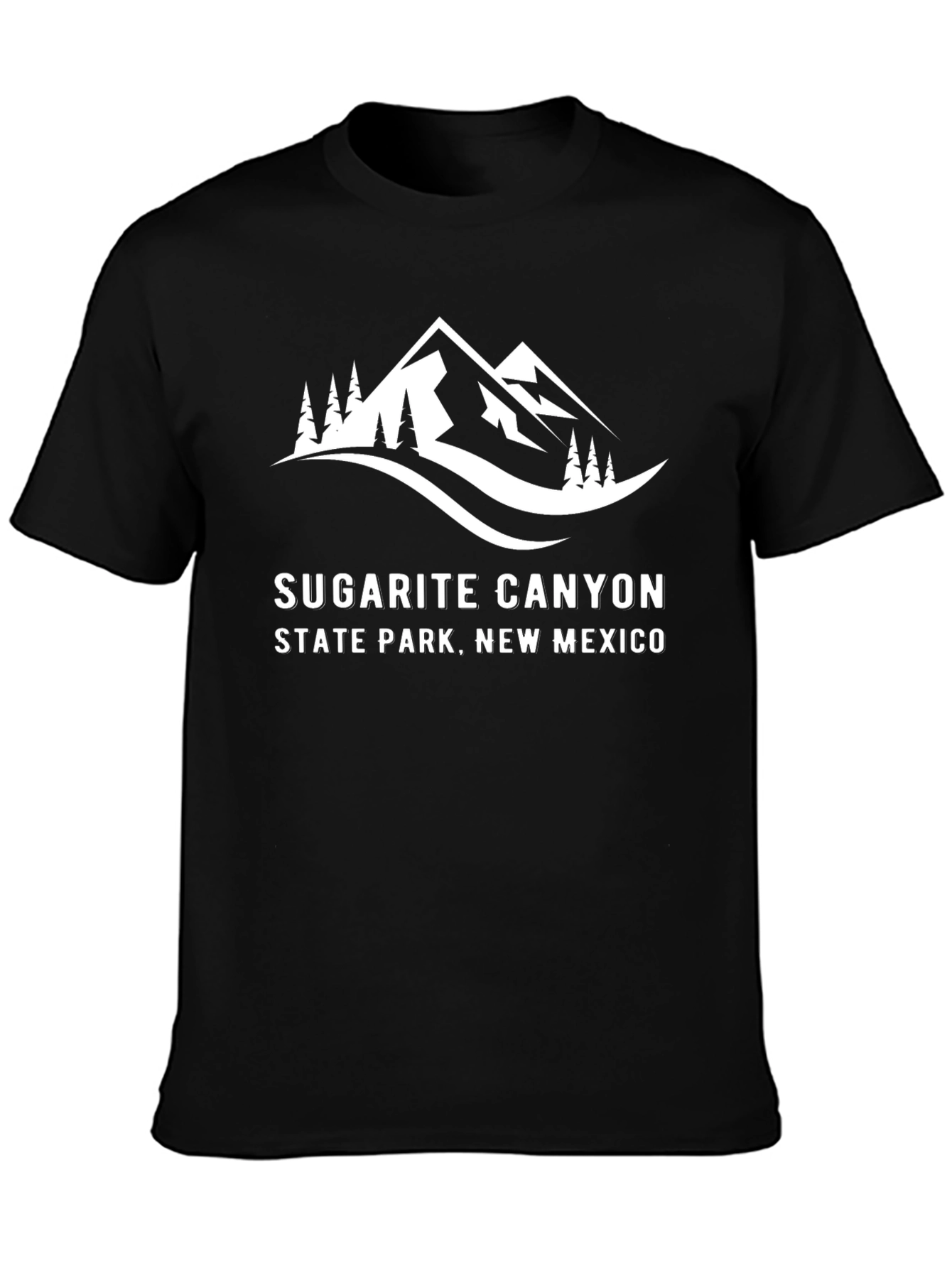 Sugarite Canyon State Park Black T-Shirt